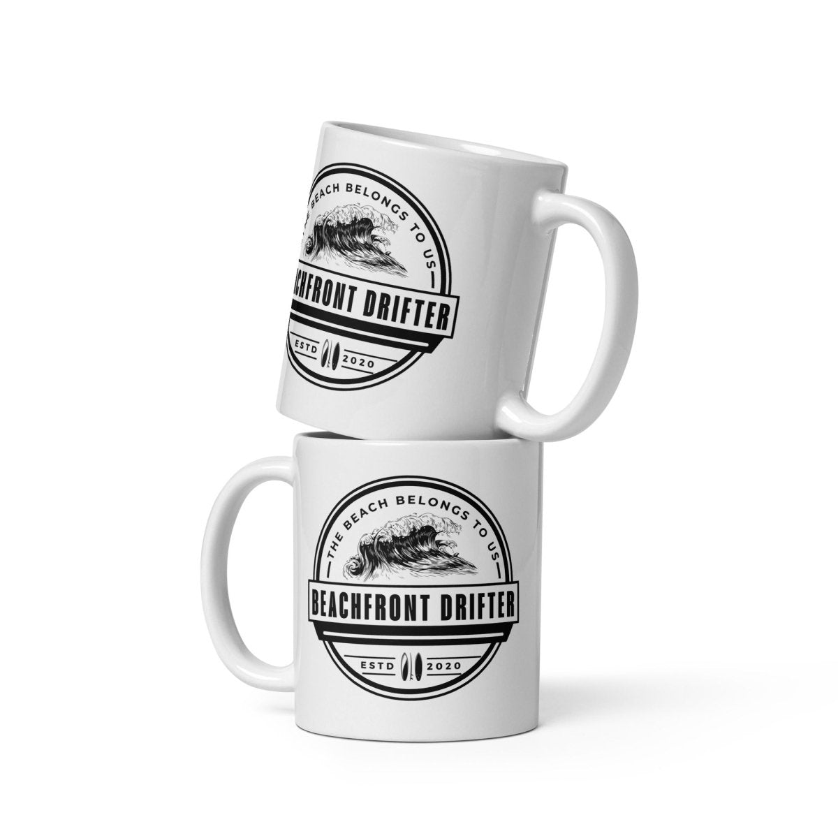 Beach Belongs to Us Mug - beachfrontdrifter