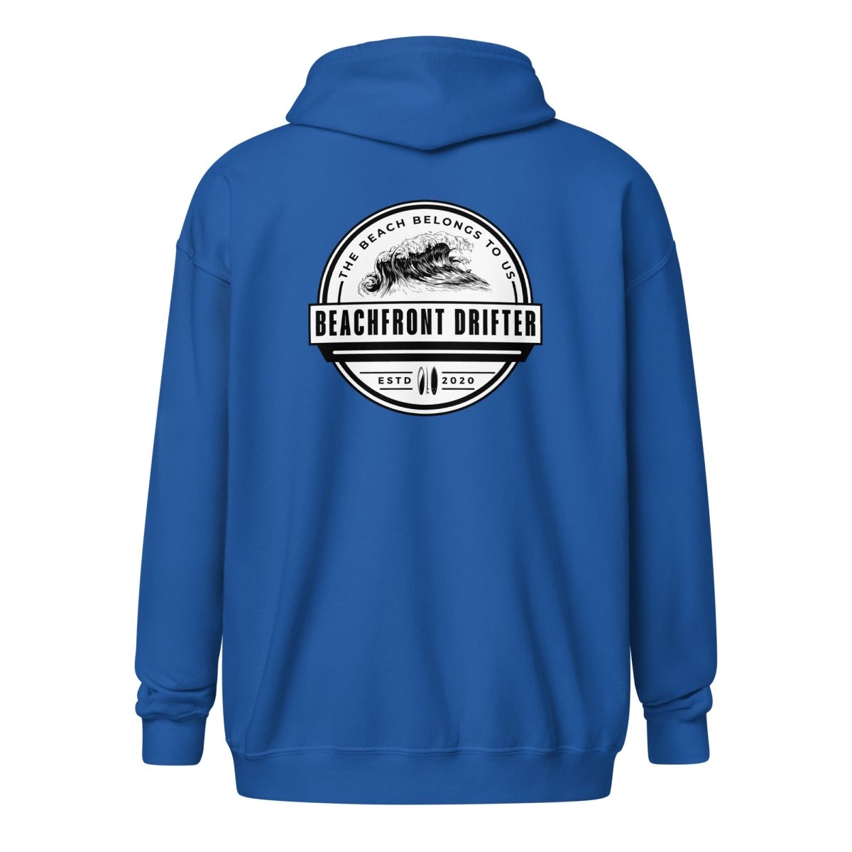 Beach Belongs to Us Zip Hoodie XT - beachfrontdrifter