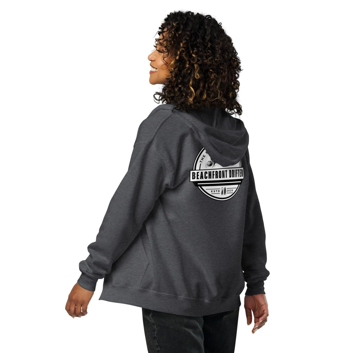 Beach Belongs to Us Zip Hoodie XT - beachfrontdrifter