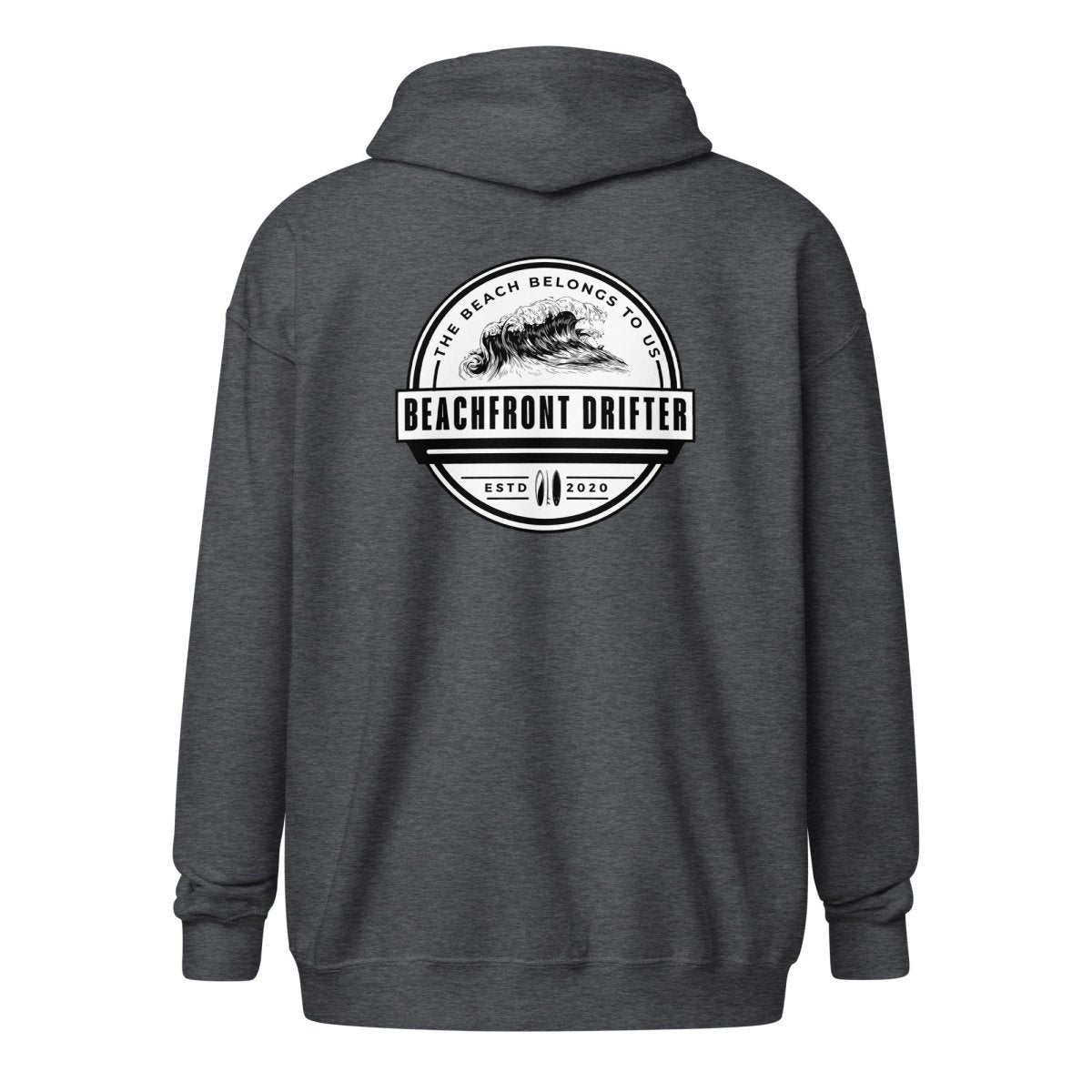 Beach Belongs to Us Zip Hoodie XT - beachfrontdrifter