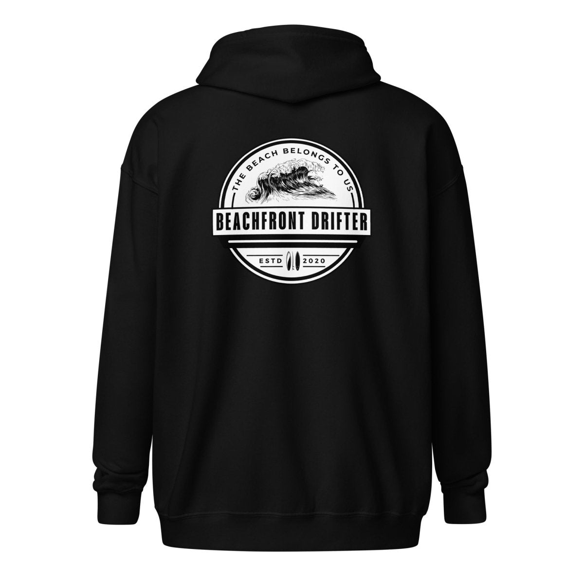 Beach Belongs to Us Zip Hoodie XT - beachfrontdrifter