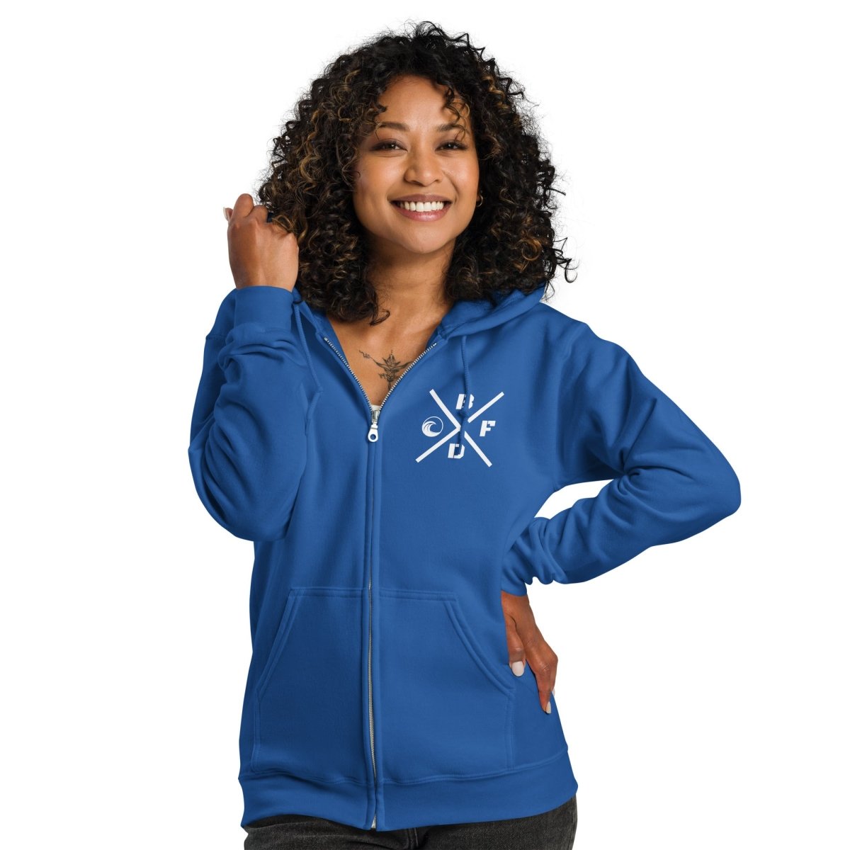 Beach Belongs to Us Zip Hoodie XT - beachfrontdrifter