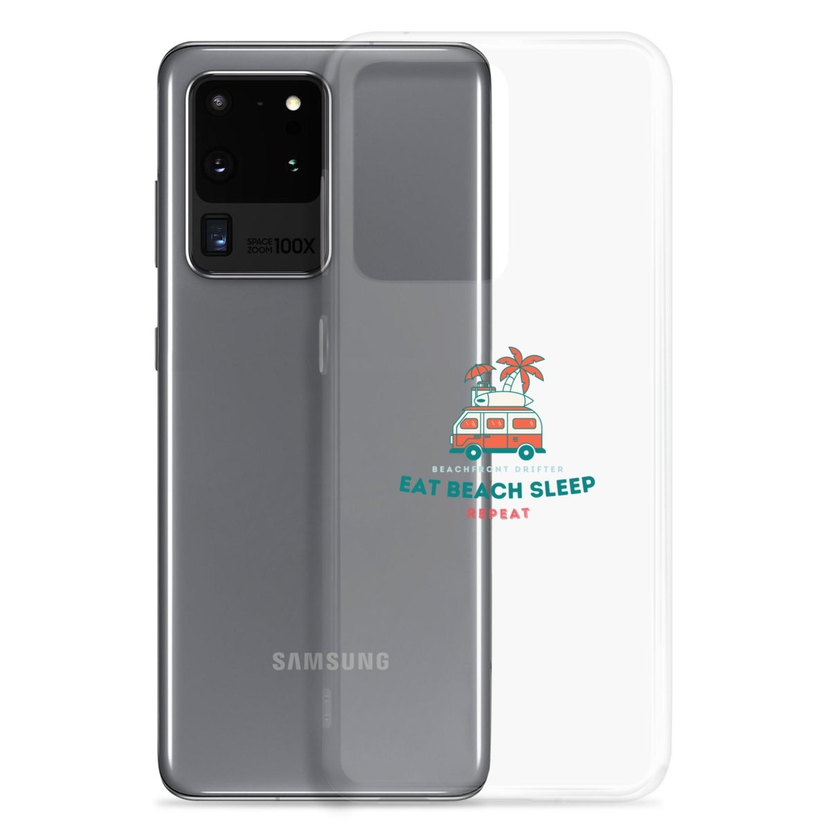 Eat Beach Sleep Clear Case for Samsung® - beachfrontdrifter