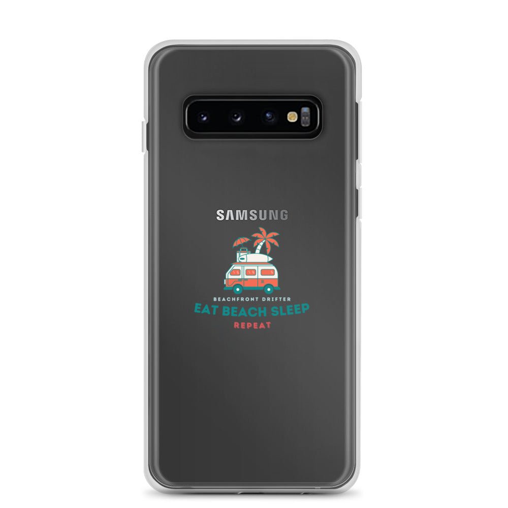 Eat Beach Sleep Clear Case for Samsung® - beachfrontdrifter