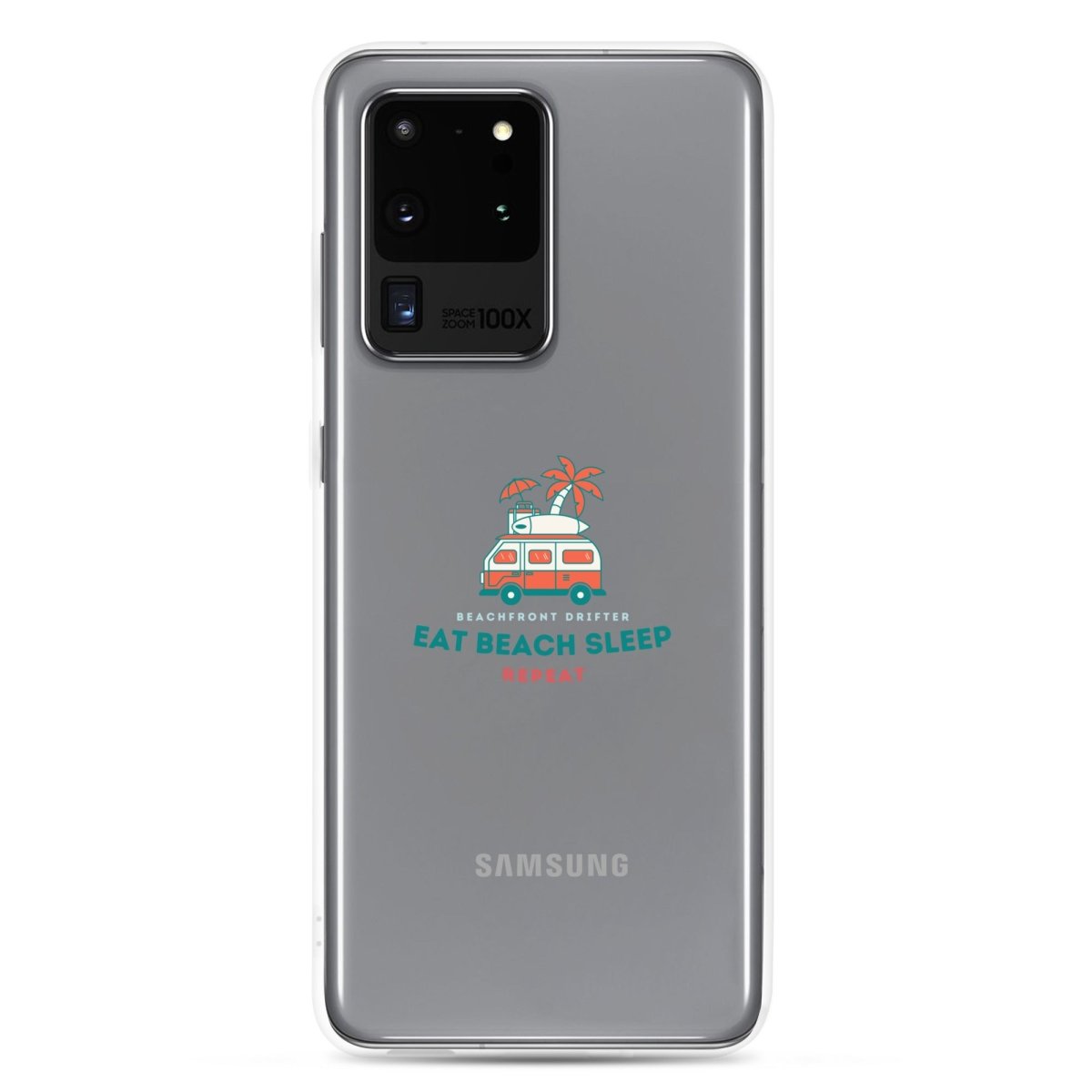 Eat Beach Sleep Clear Case for Samsung® - beachfrontdrifter