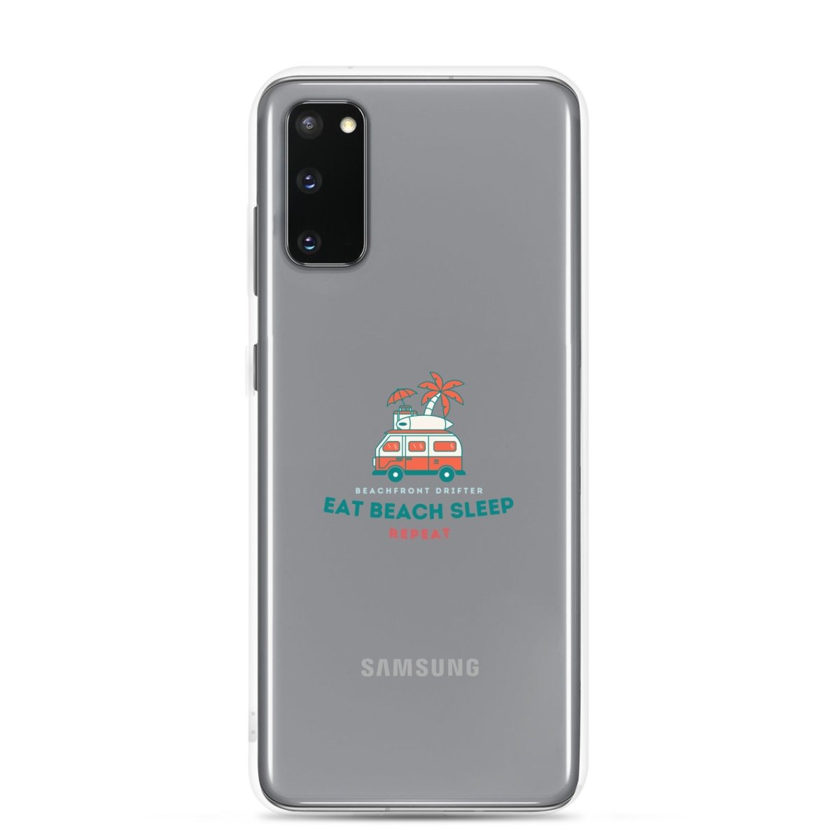 Eat Beach Sleep Clear Case for Samsung® - beachfrontdrifter