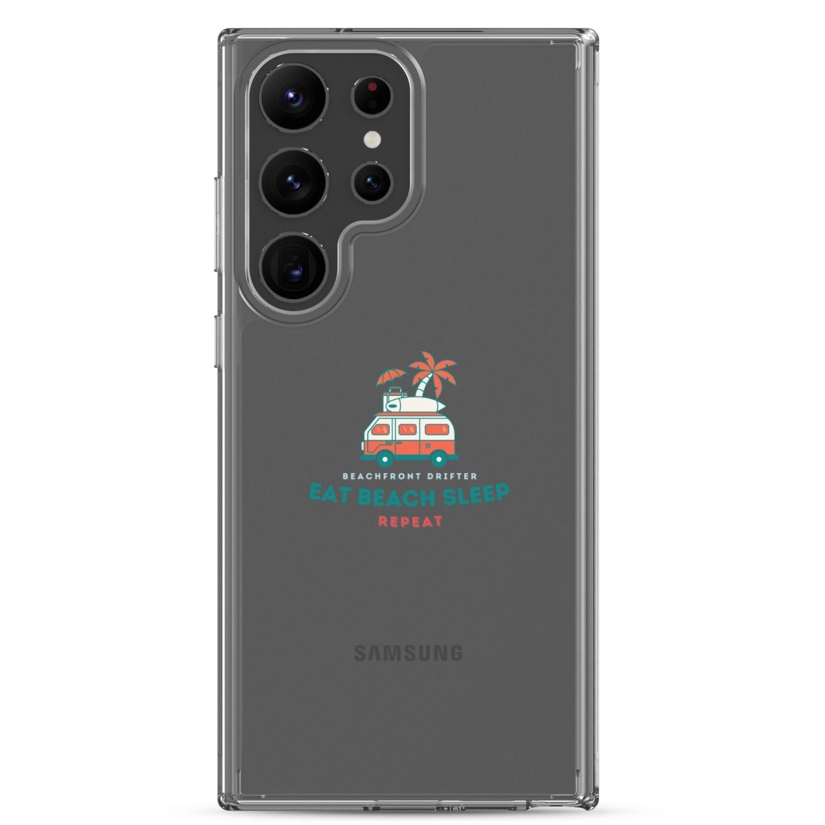 Eat Beach Sleep Clear Case for Samsung® - beachfrontdrifter