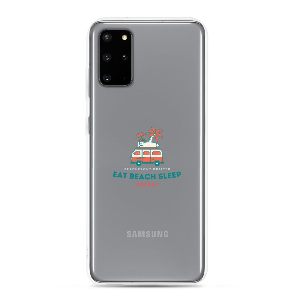 Eat Beach Sleep Clear Case for Samsung® - beachfrontdrifter