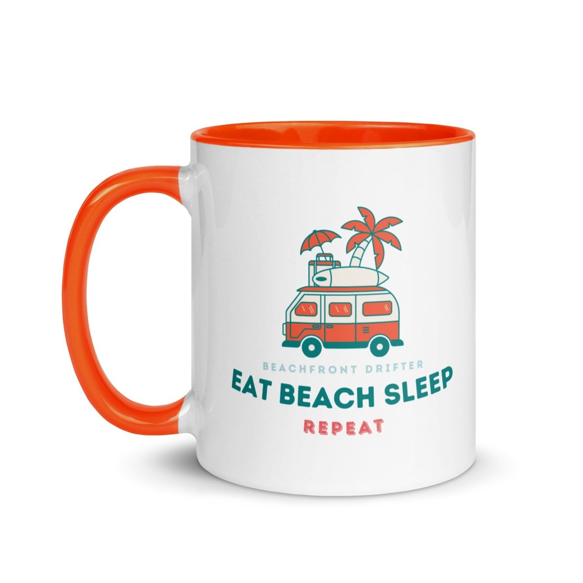 Eat Beach Sleep Repeat Mug - beachfrontdrifter