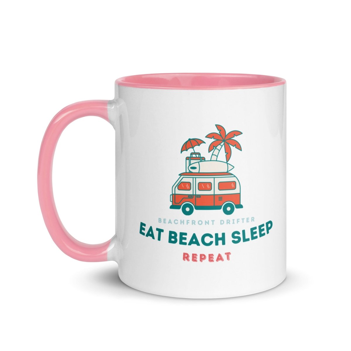 Eat Beach Sleep Repeat Mug - beachfrontdrifter