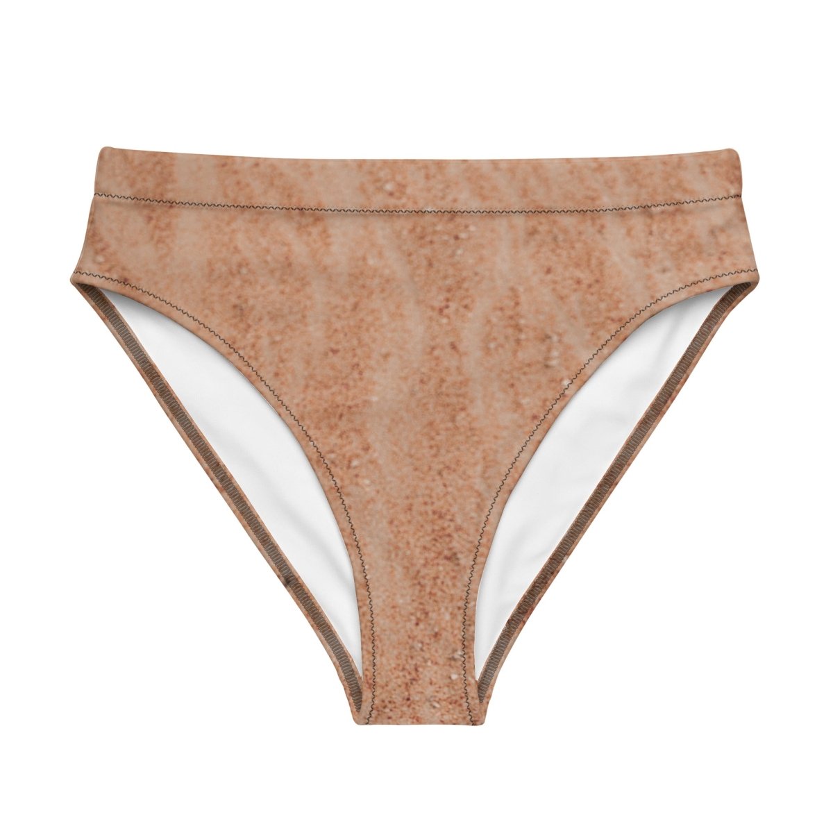 High-Waisted Bikini Bottom - Bahamas Sands XT - beachfrontdrifter