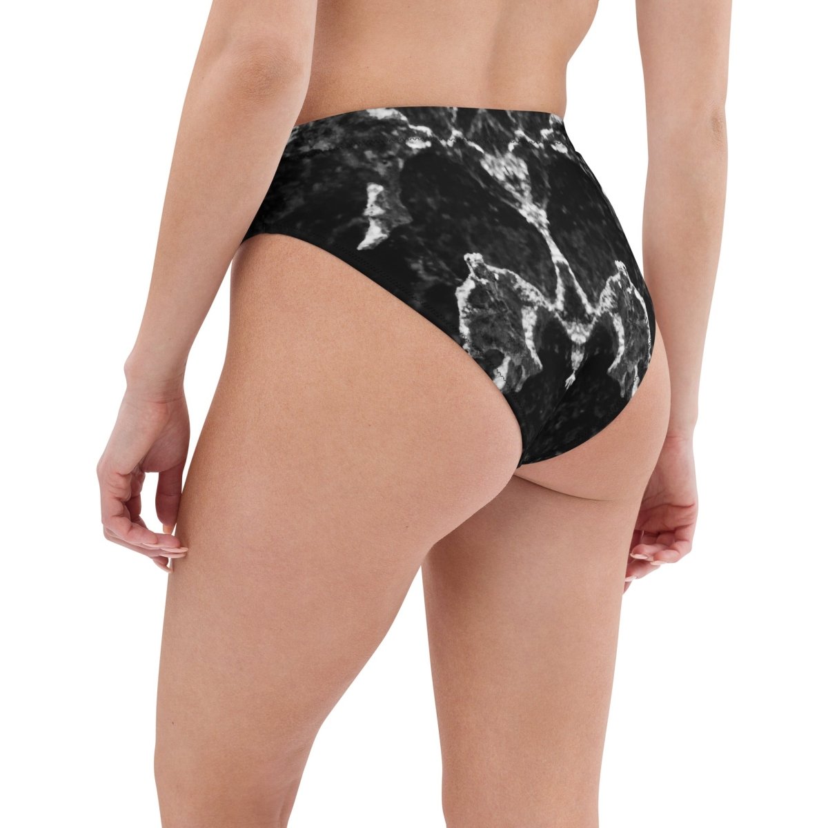 High-waisted Bikini Bottom - Beach Camo XT - beachfrontdrifter