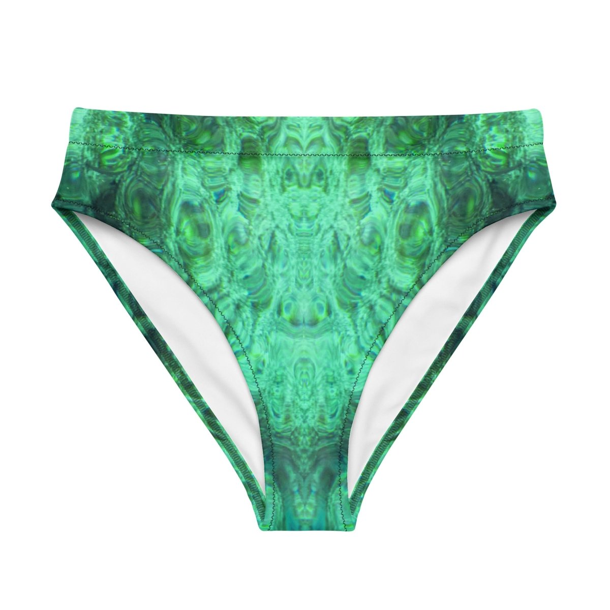 High-waisted Bikini Bottom - Underwater Views XT - beachfrontdrifter