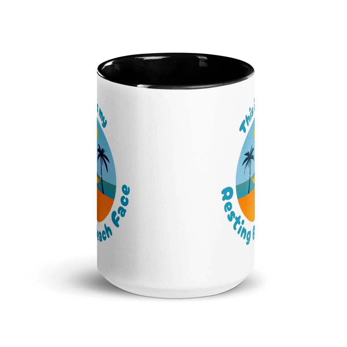 Resting Beach Face Mug - beachfrontdrifter