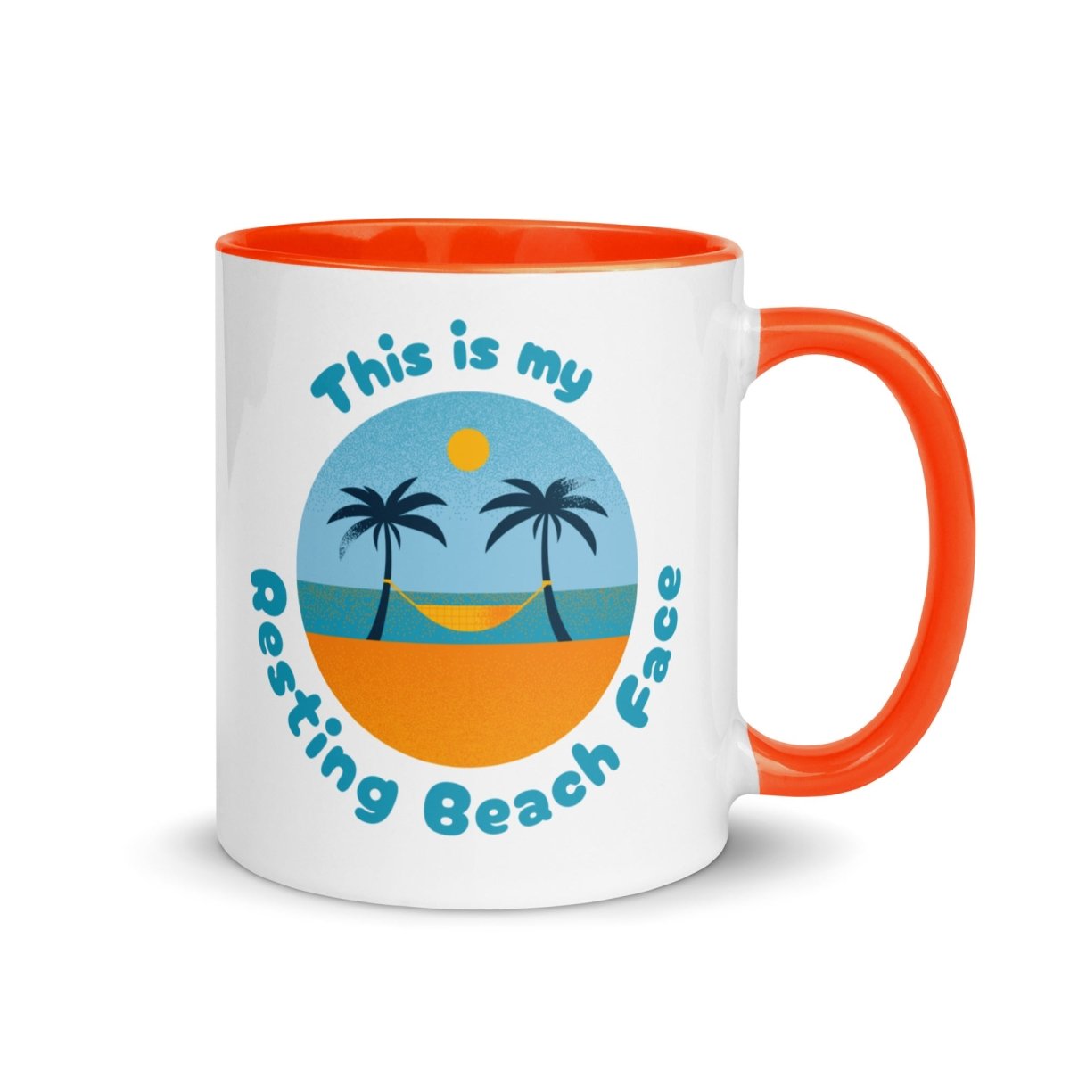 Resting Beach Face Mug - beachfrontdrifter