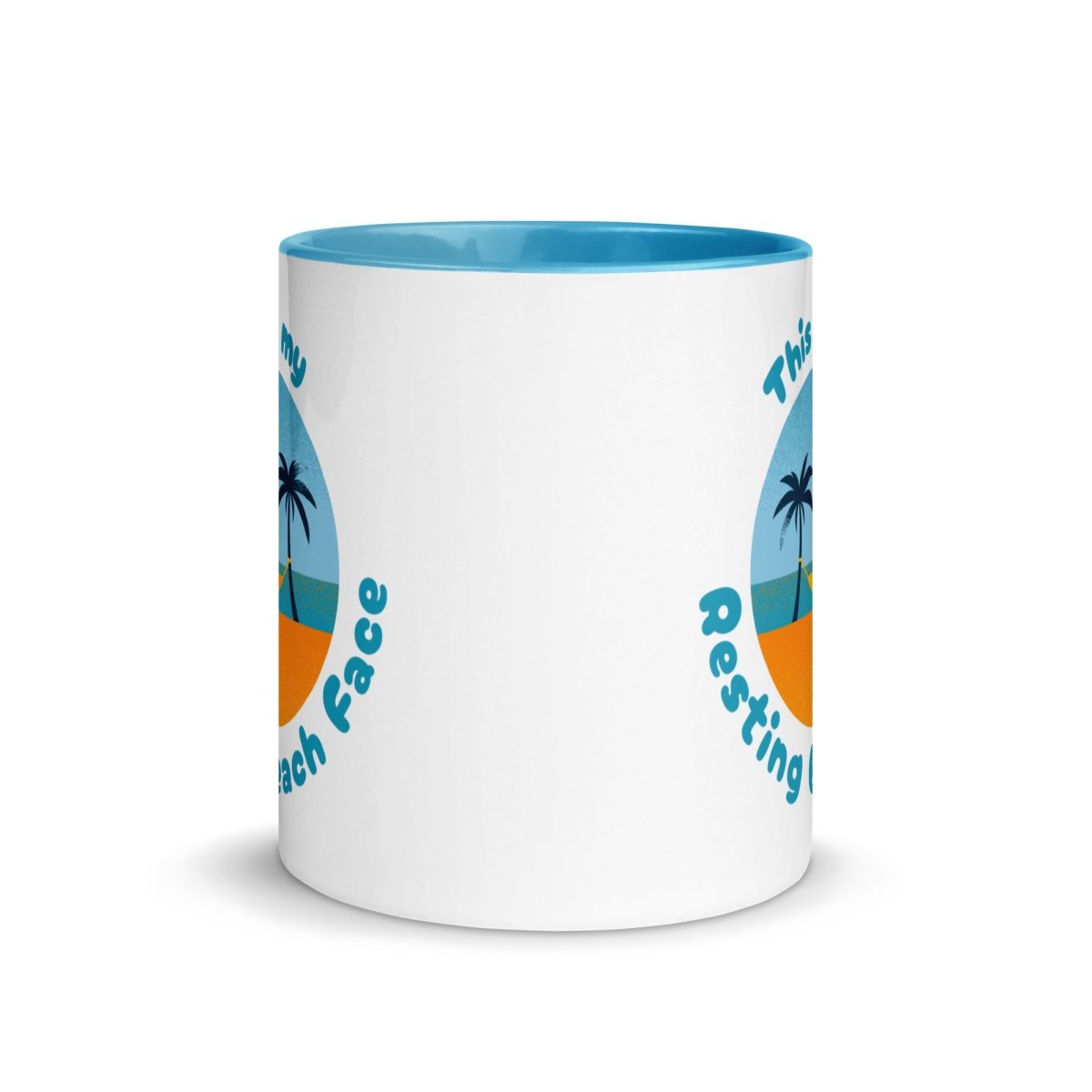 Resting Beach Face Mug - beachfrontdrifter