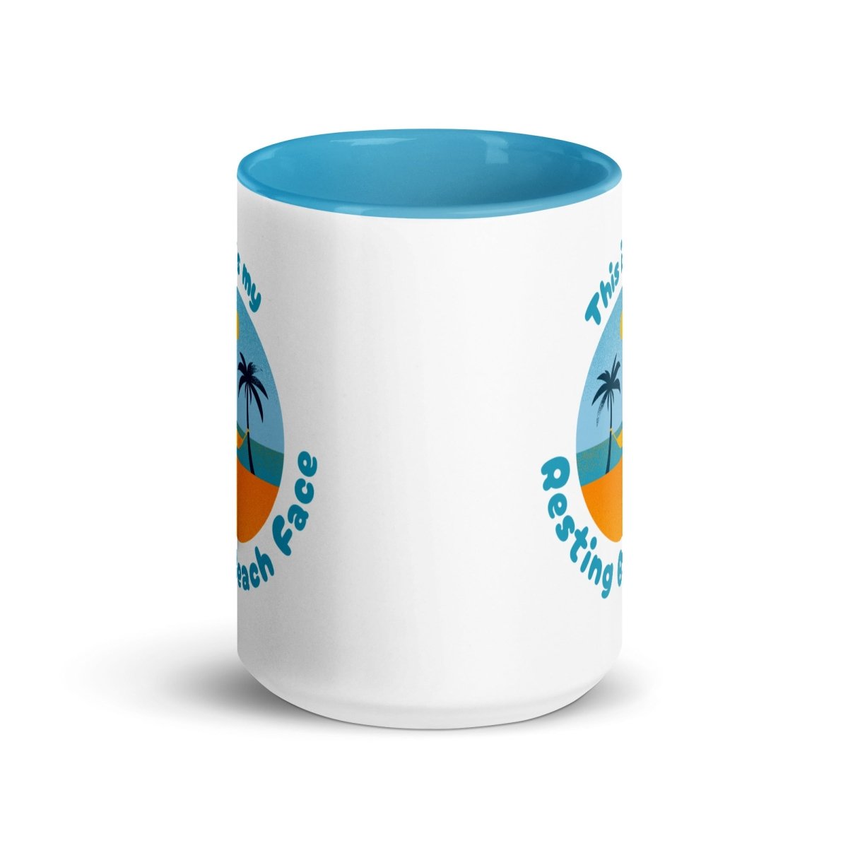 Resting Beach Face Mug - beachfrontdrifter