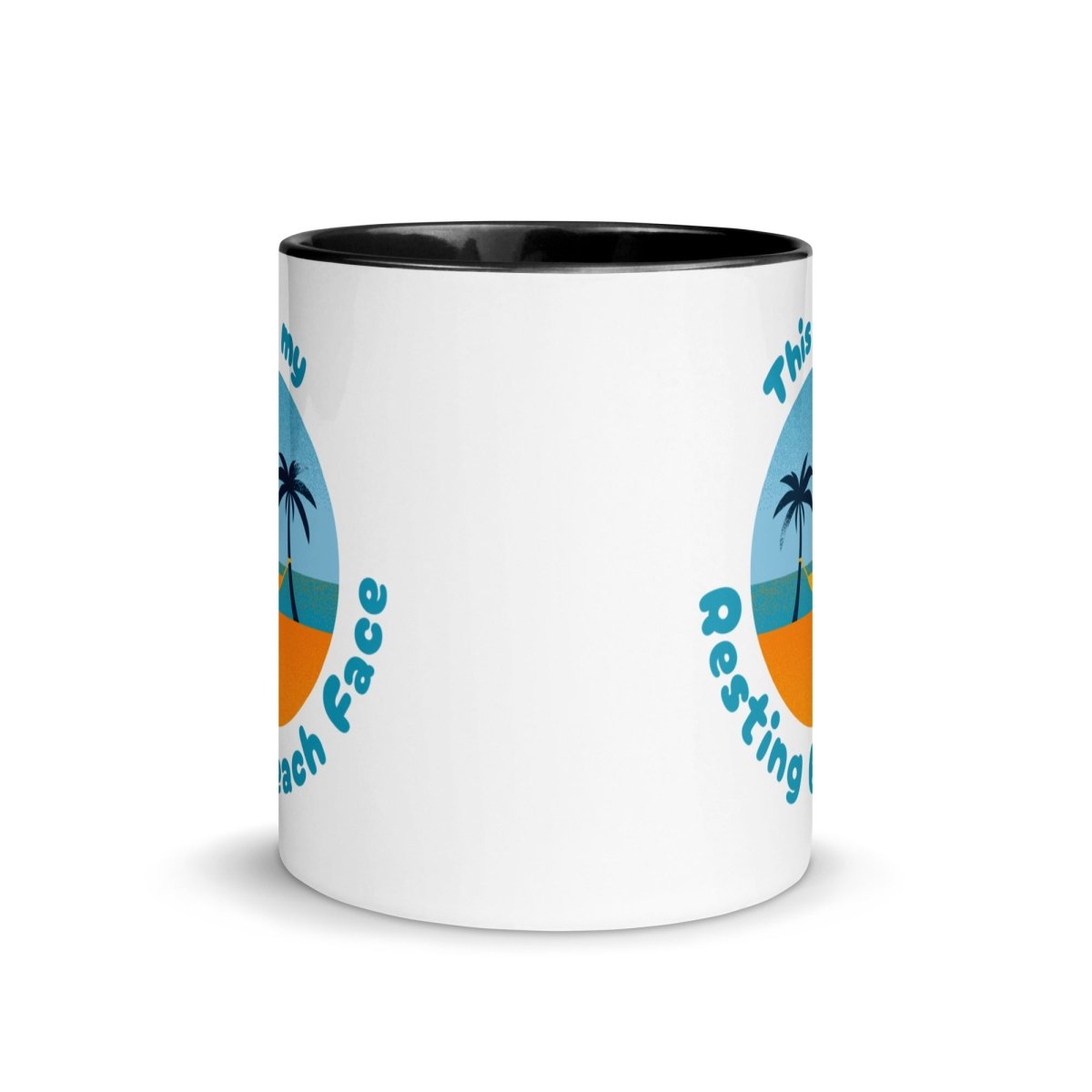 Resting Beach Face Mug - beachfrontdrifter