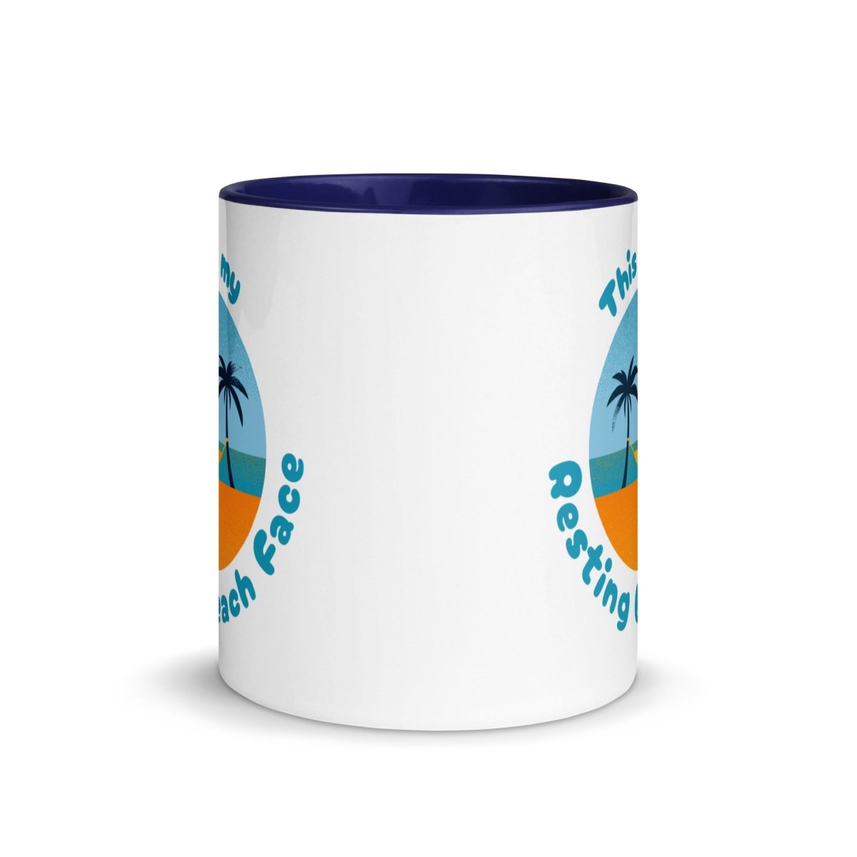 Resting Beach Face Mug - beachfrontdrifter