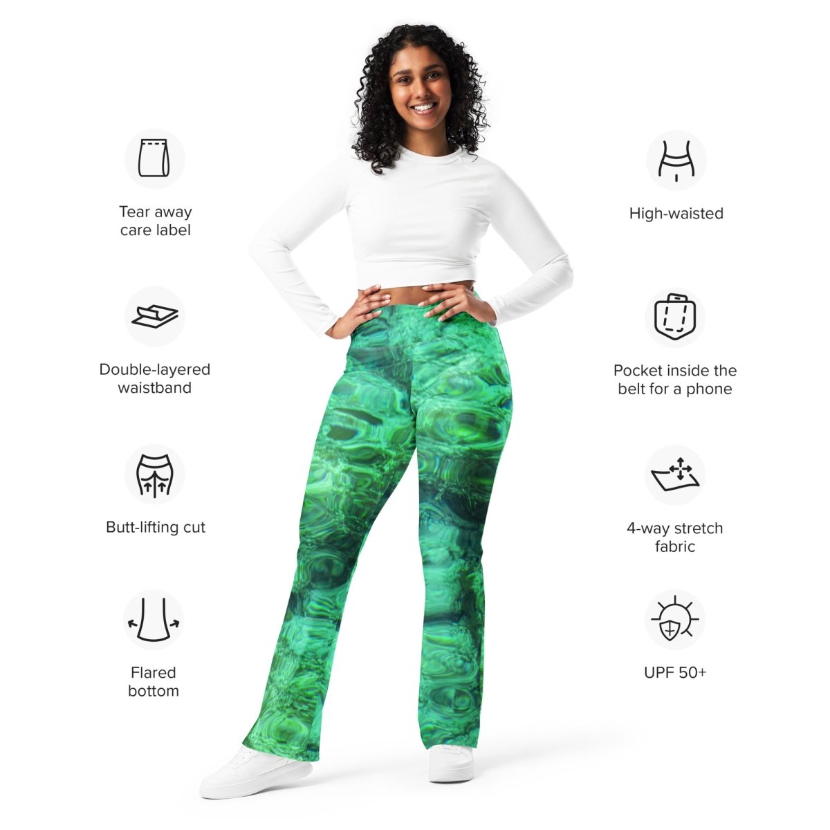 Underwater Views Flare Leggings XT - beachfrontdrifter