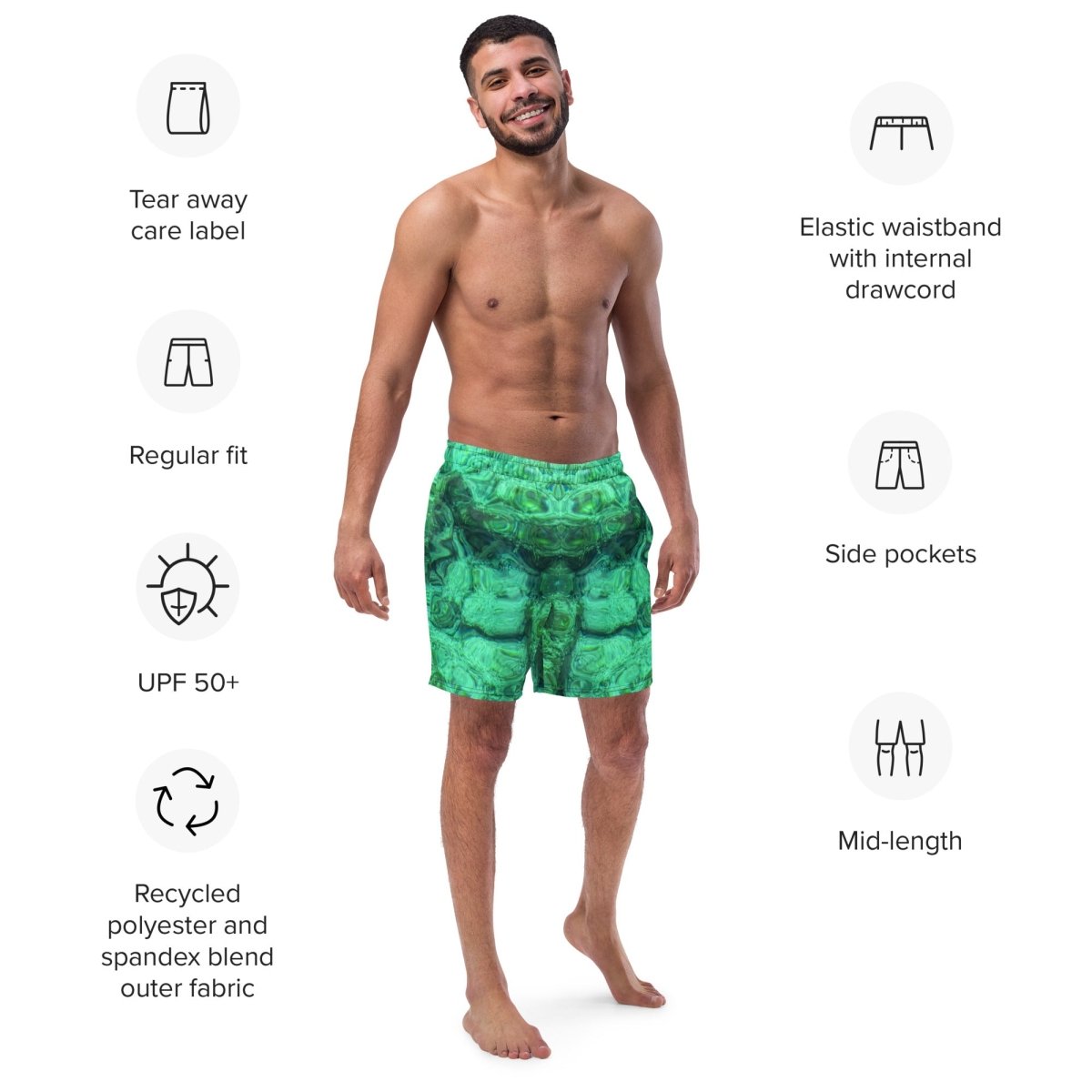 Underwater Views Swim Trunks XT - beachfrontdrifter