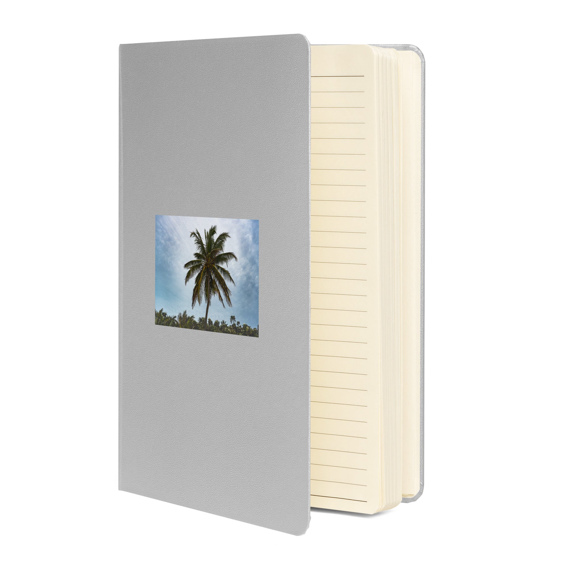 Bahamian Palm Tree Hardcover Bound Notebook - beachfrontdrifter