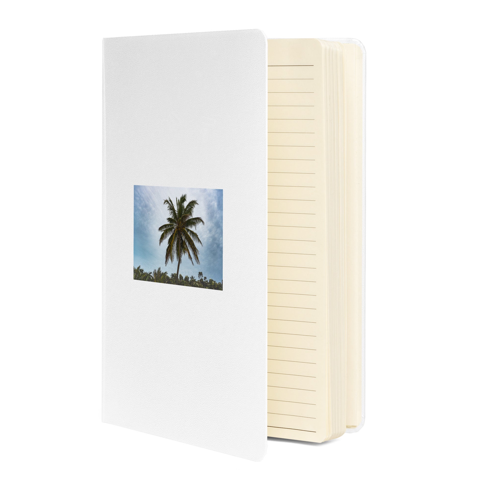 Bahamian Palm Tree Hardcover Bound Notebook - beachfrontdrifter