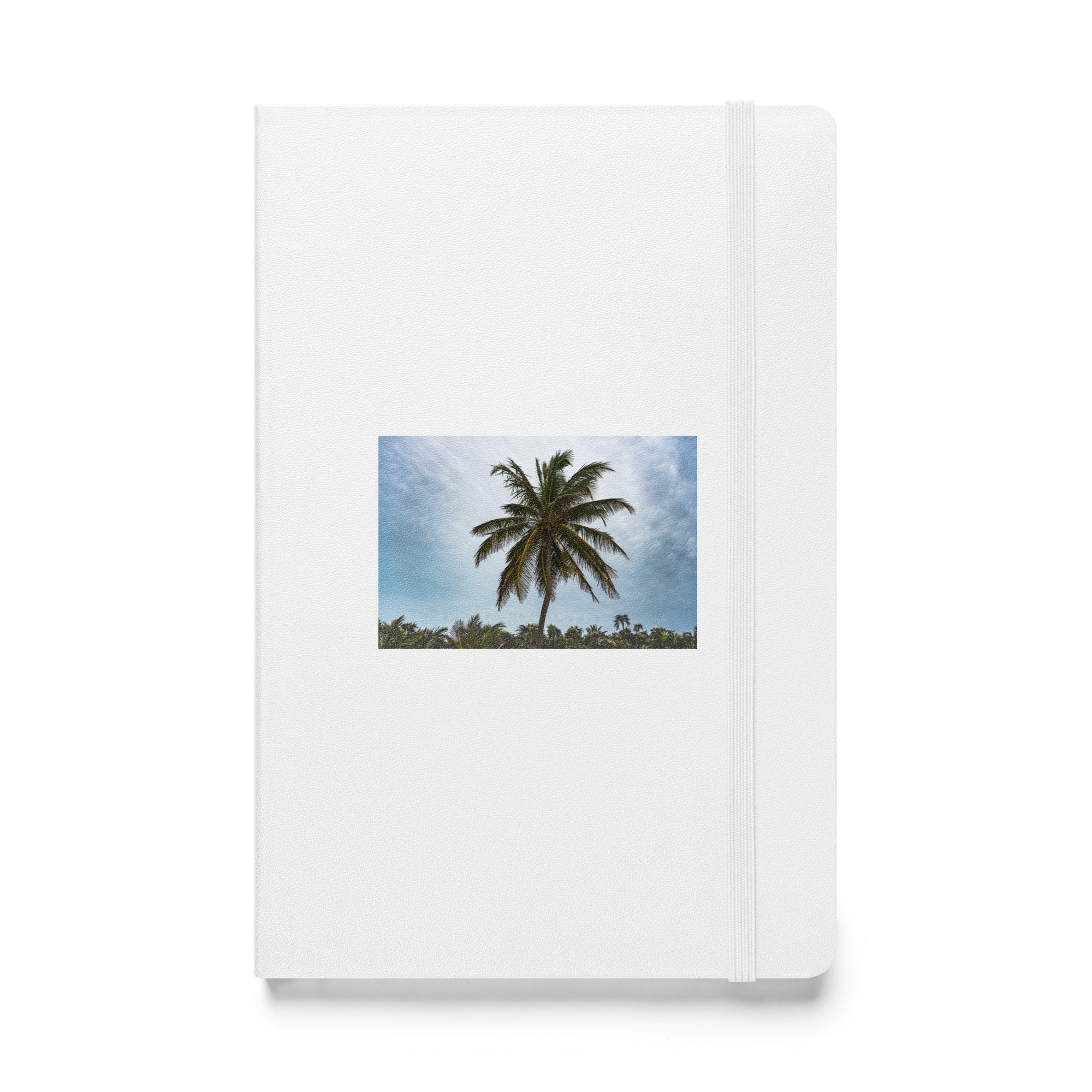 Bahamian Palm Tree Hardcover Bound Notebook - beachfrontdrifter