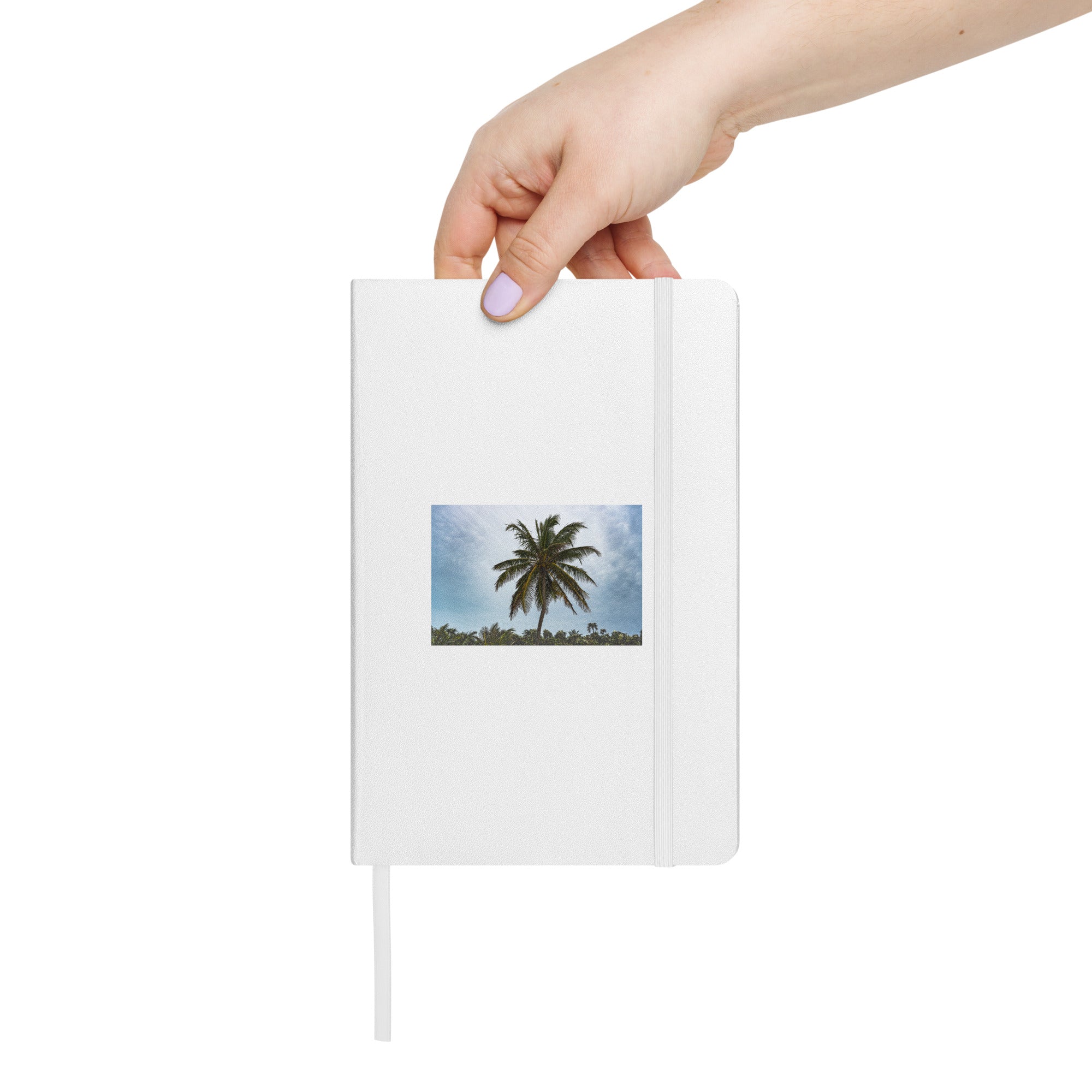 Bahamian Palm Tree Hardcover Bound Notebook - beachfrontdrifter