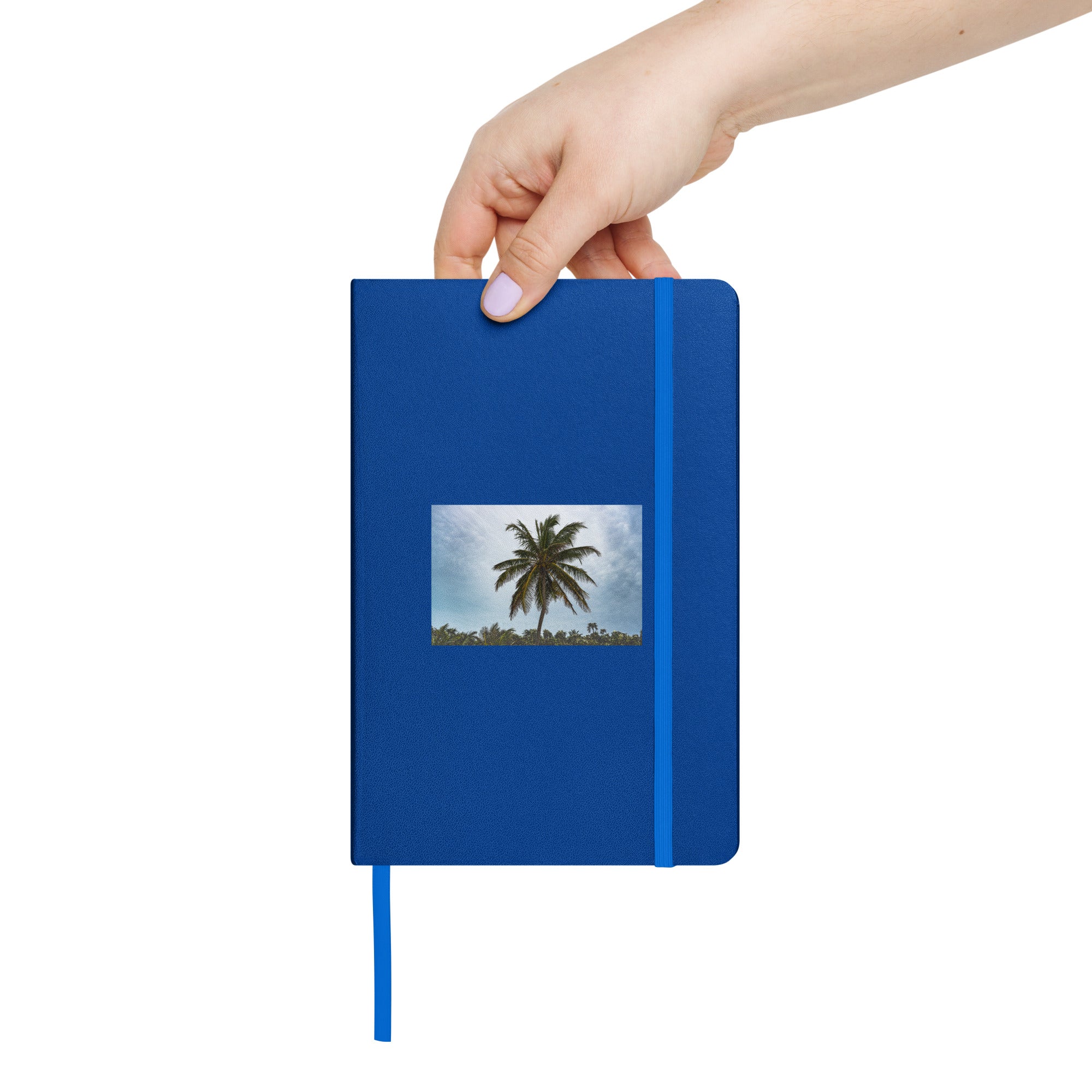 Bahamian Palm Tree Hardcover Bound Notebook - beachfrontdrifter