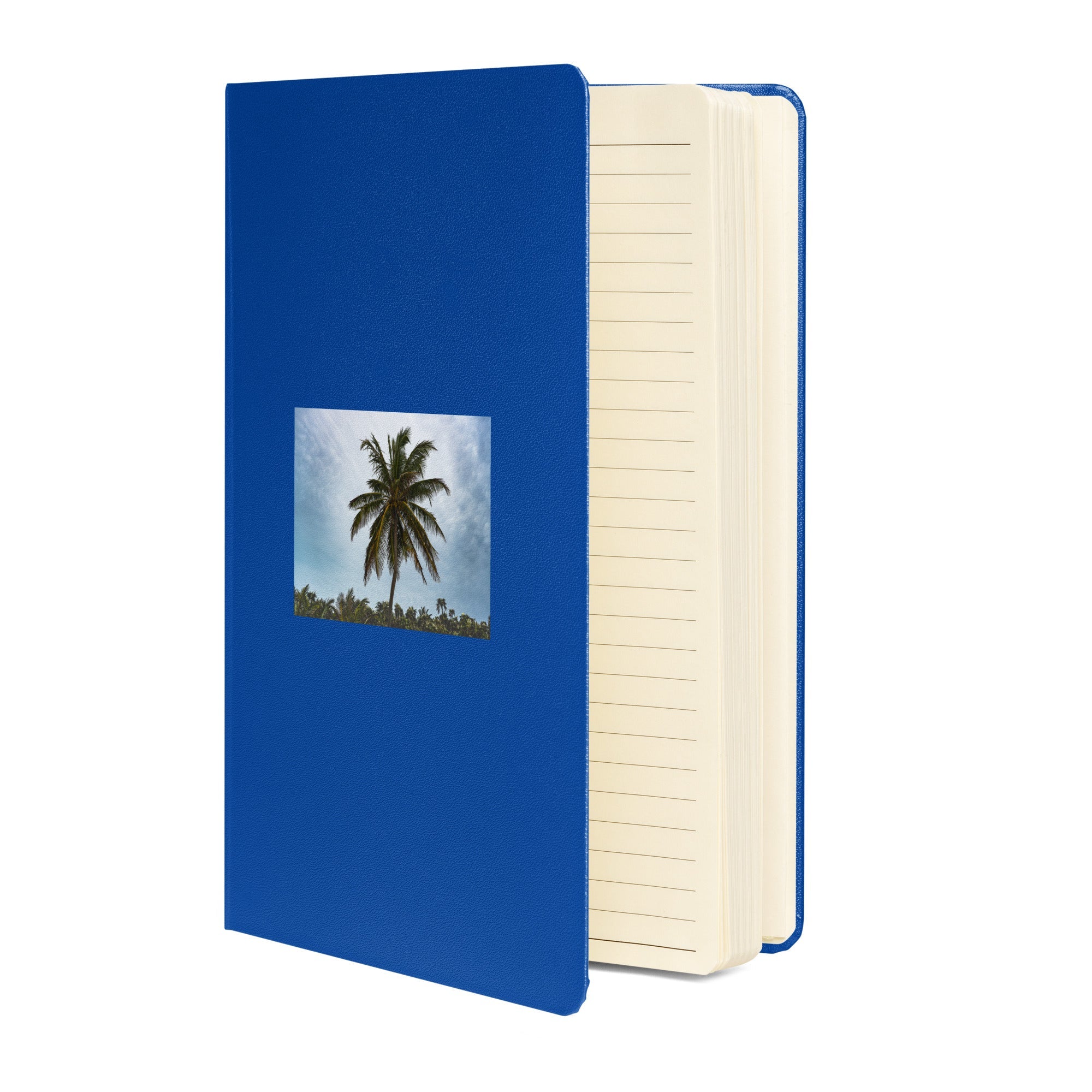 Bahamian Palm Tree Hardcover Bound Notebook - beachfrontdrifter