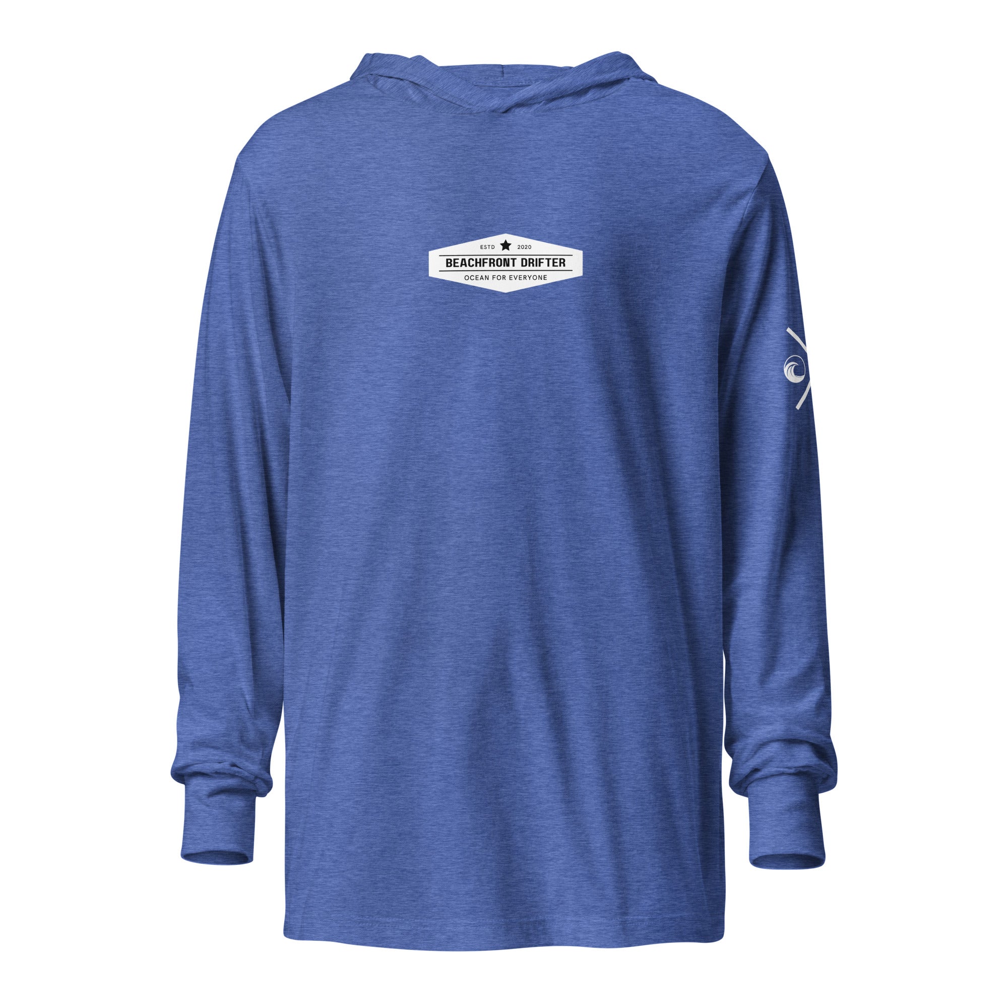 Beach Belongs Hooded Long-Sleeve Tee - beachfrontdrifter