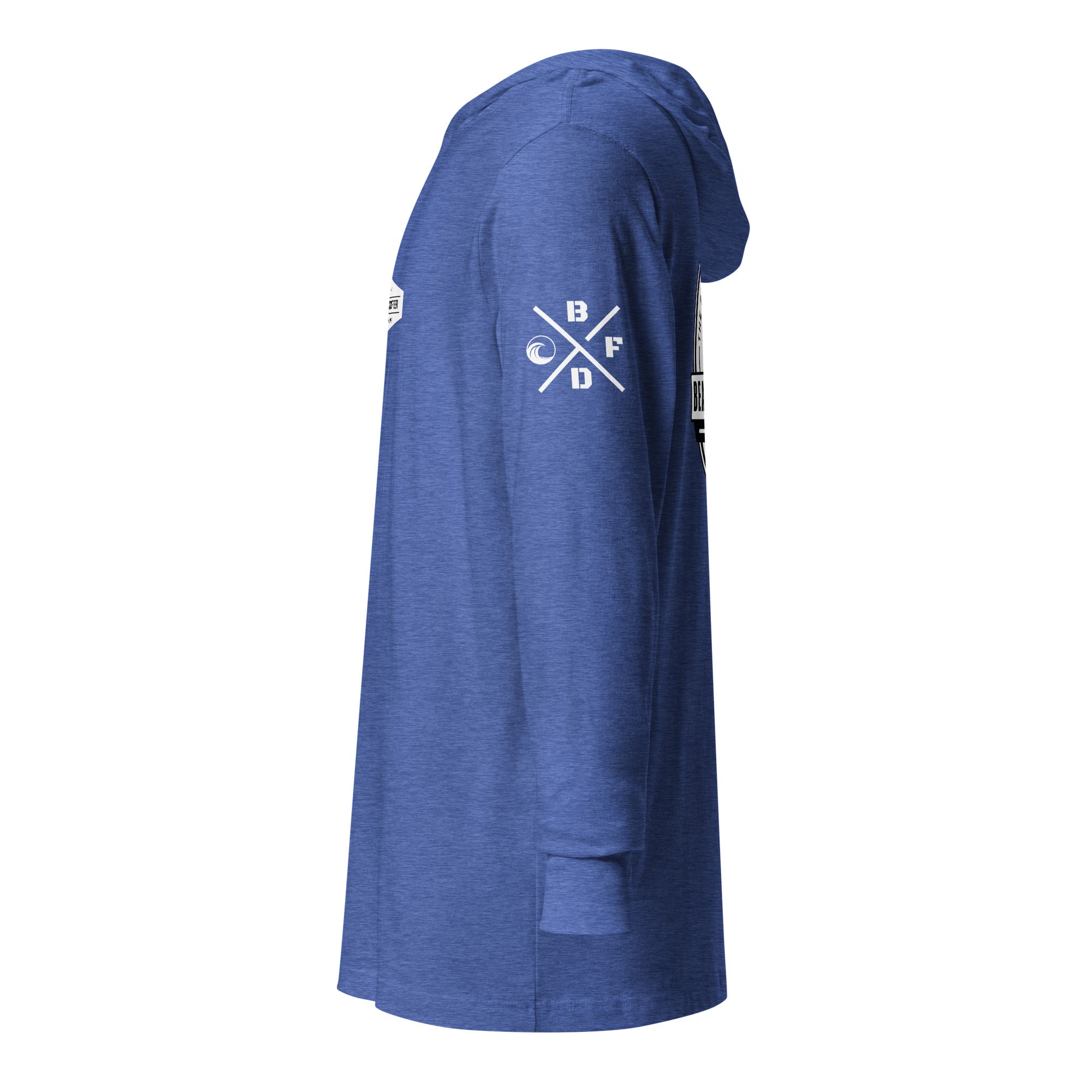 Beach Belongs Hooded Long-Sleeve Tee - beachfrontdrifter