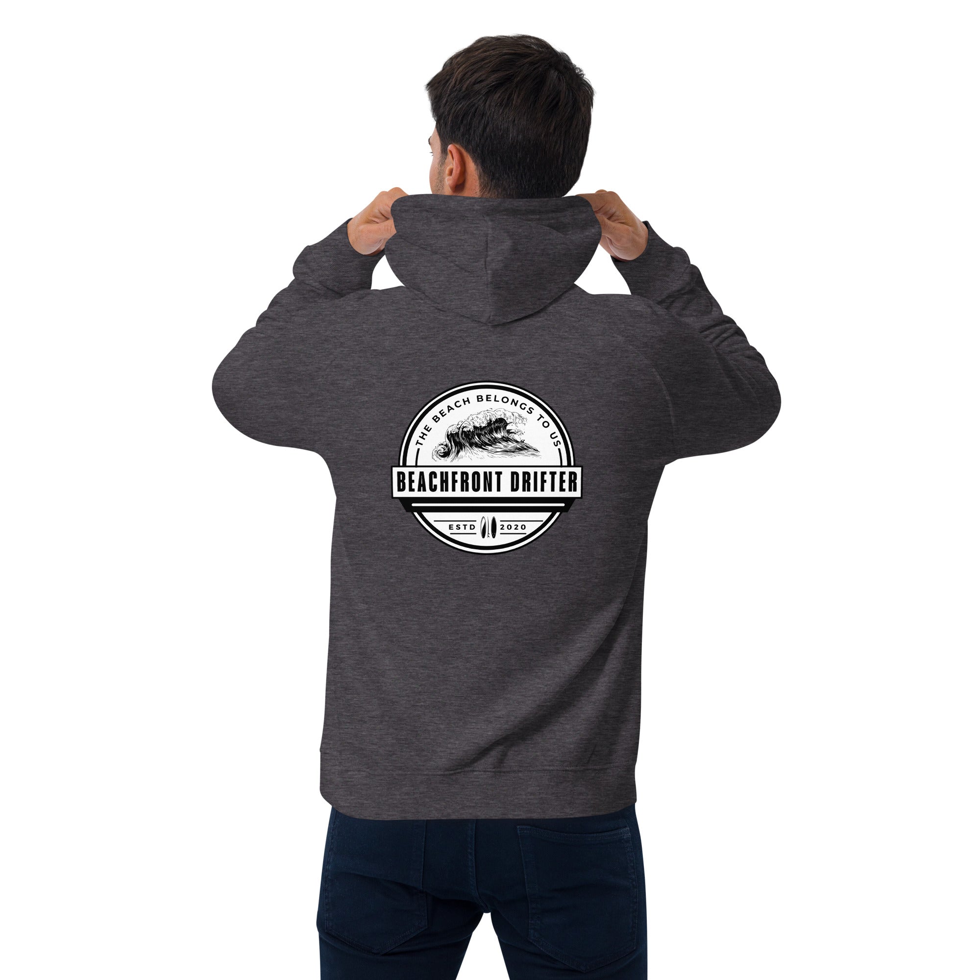 Beach Belongs to Us Eco Hoodie 🌴 - beachfrontdrifter