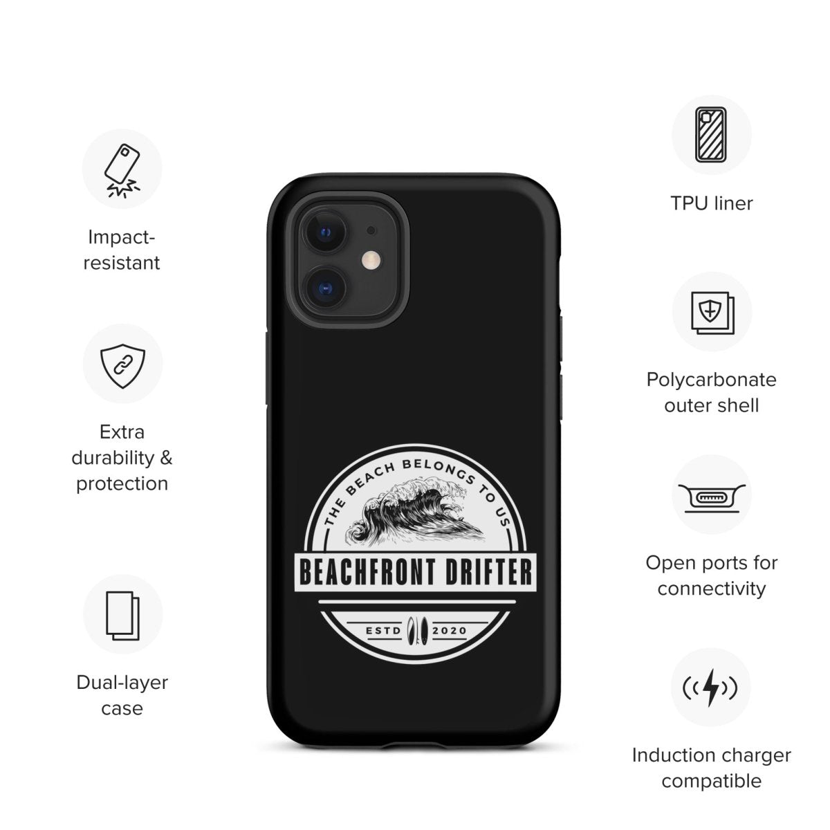 Beach Belongs Tough Case for iPhone® - beachfrontdrifter