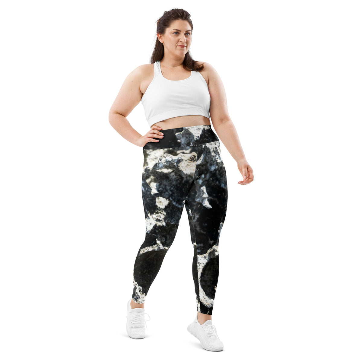 Beach Camo Plus Size Leggings 🌴 - beachfrontdrifter