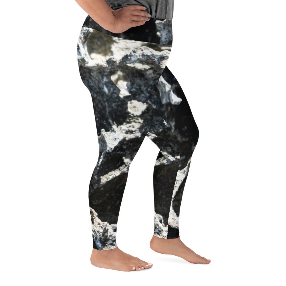 Beach Camo Plus Size Leggings 🌴 - beachfrontdrifter