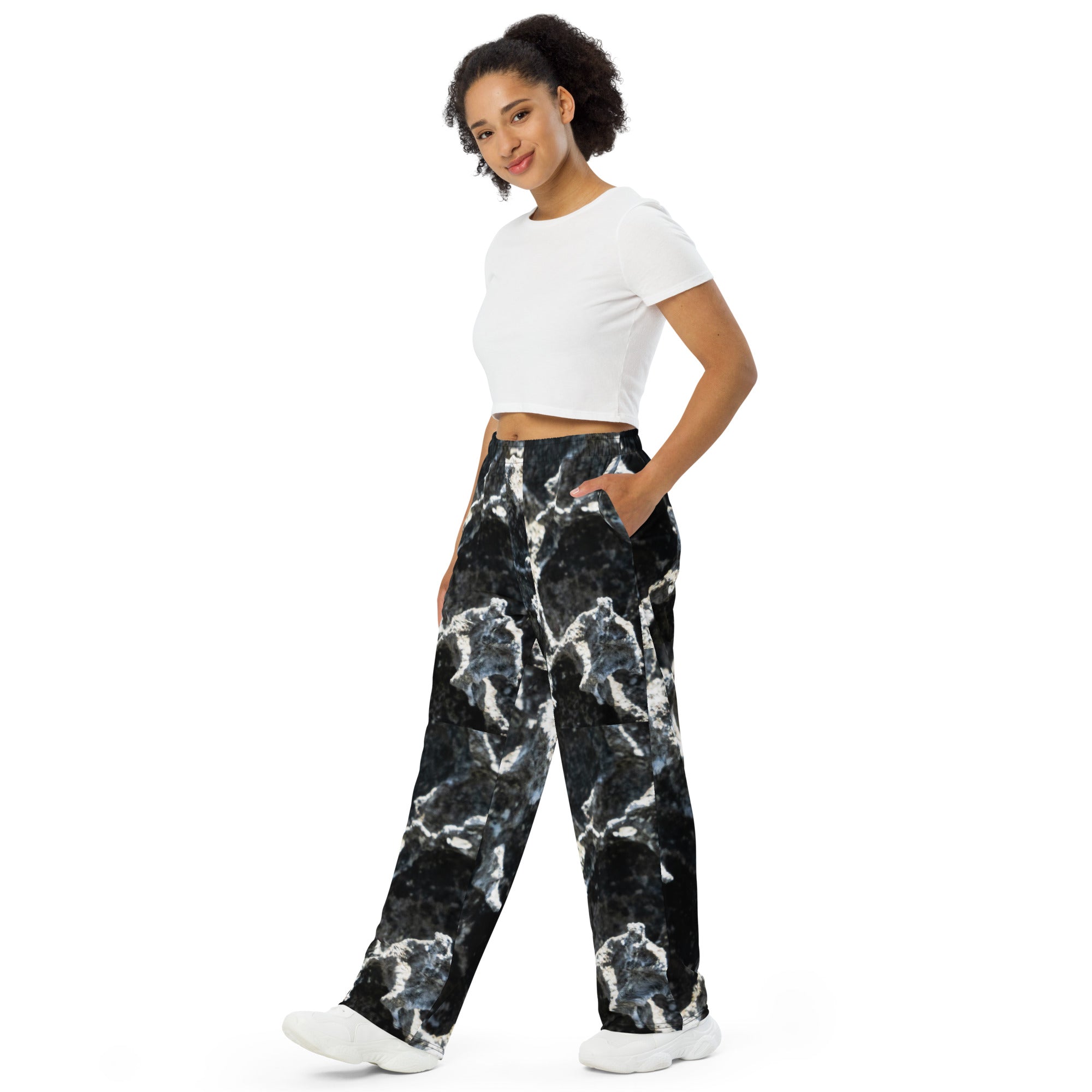 Beach Camo Too Wide-leg Pants🌴 - beachfrontdrifter