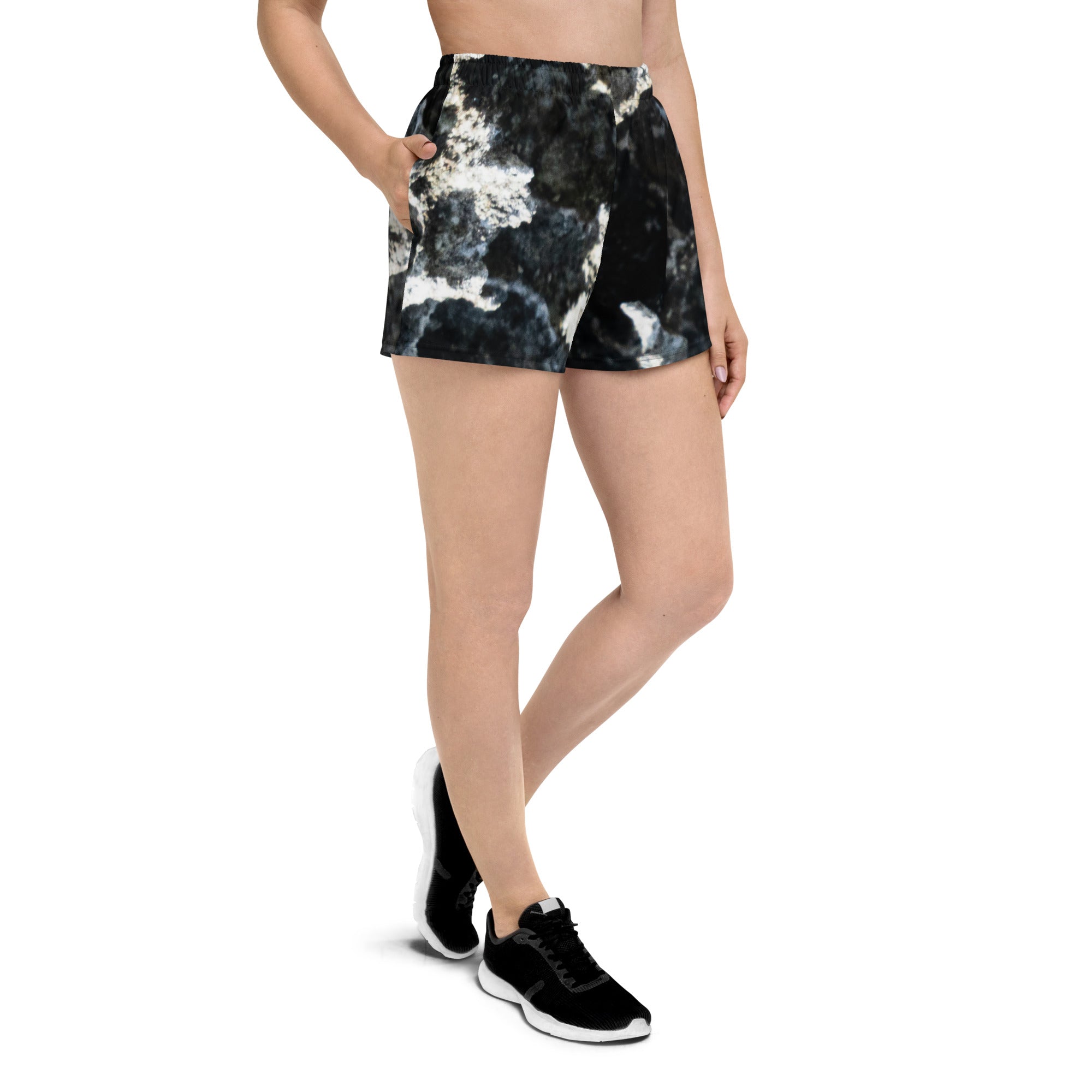 Beach Camo Too Women’s Earth Conscious Shorts - beachfrontdrifter