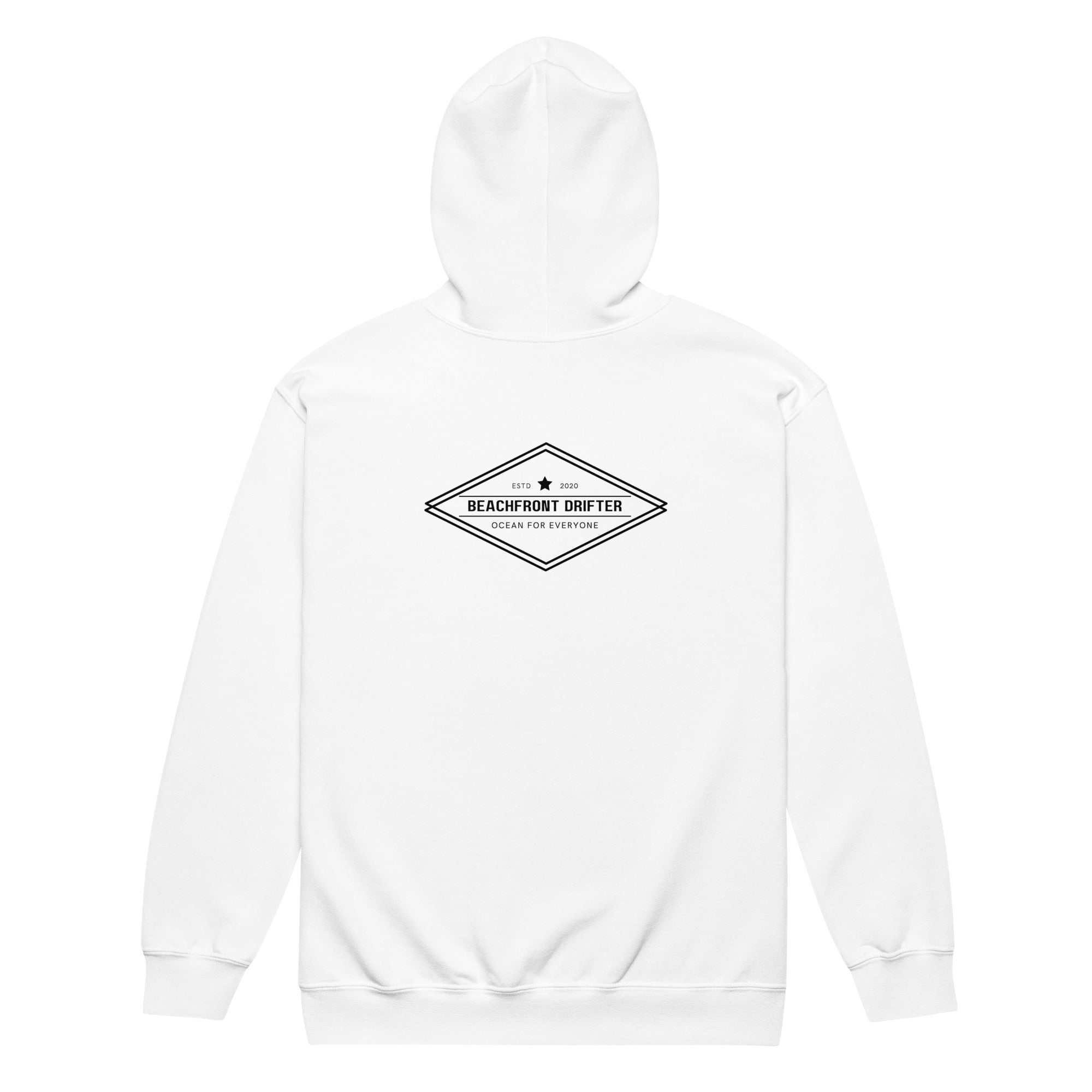 Beachfront Drifter Diamond Zip Hoodie 🌴 - beachfrontdrifter