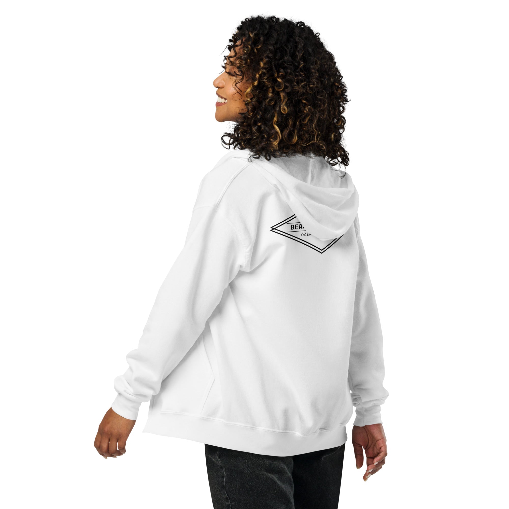 Beachfront Drifter Diamond Zip Hoodie 🌴 - beachfrontdrifter