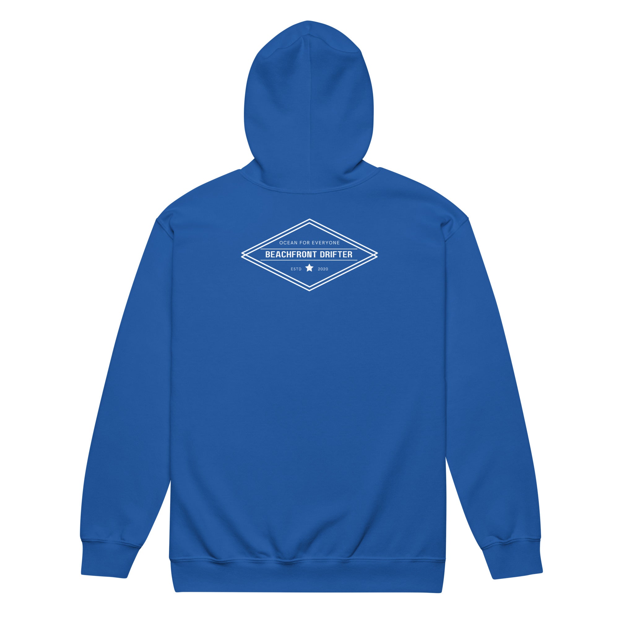 Beachfront Drifter Diamond Zip Hoodie 🌴 - beachfrontdrifter