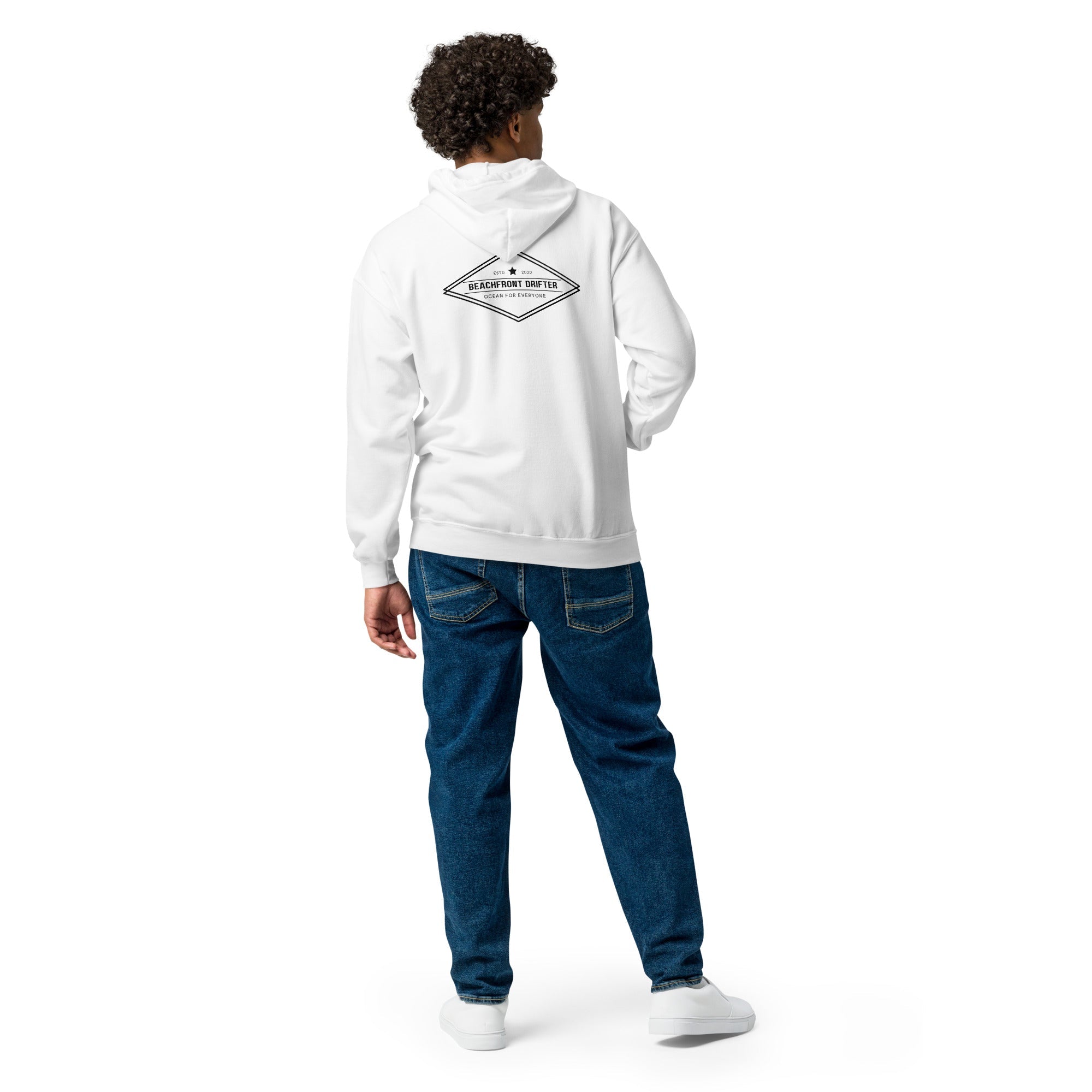 Beachfront Drifter Diamond Zip Hoodie 🌴 - beachfrontdrifter