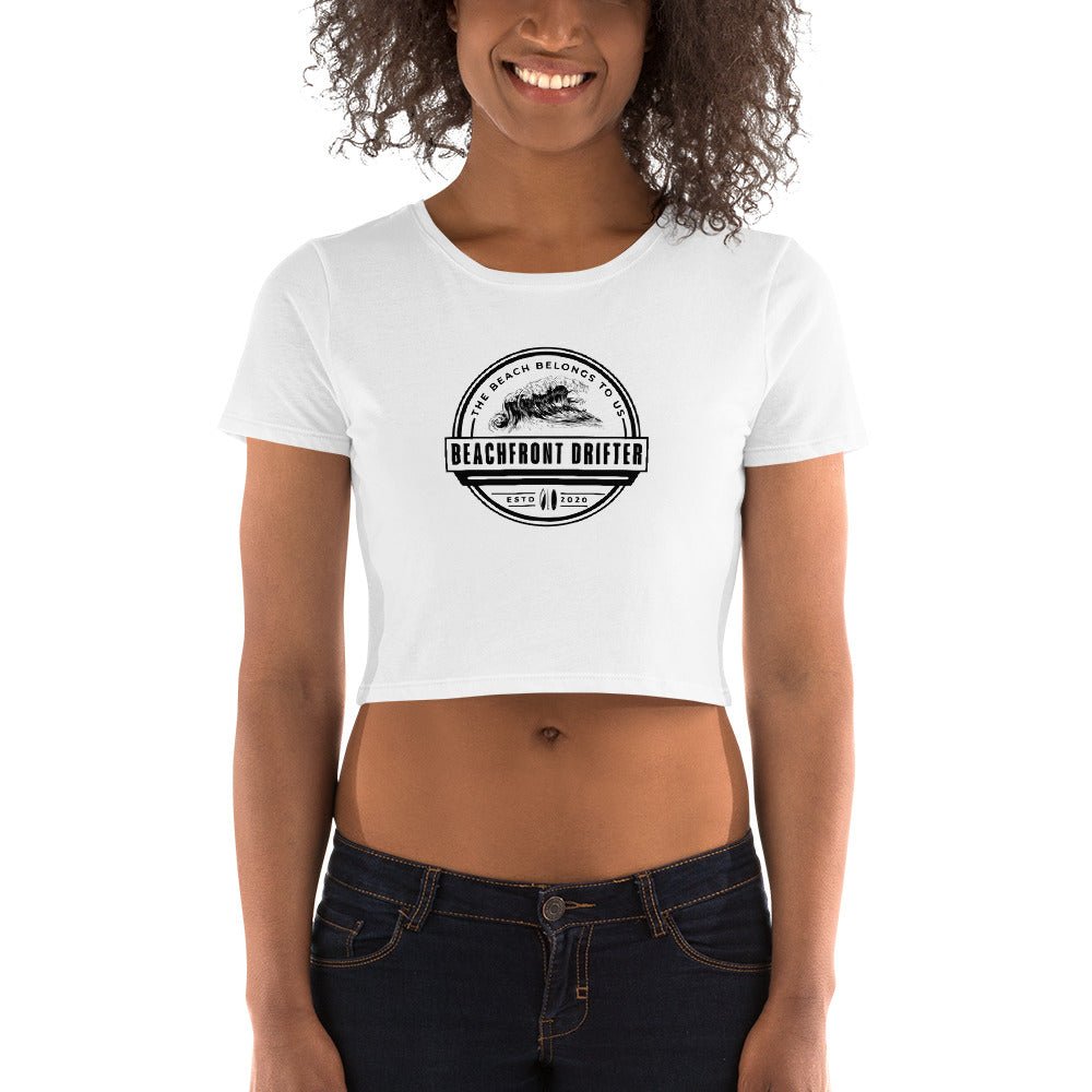 Belongs Crop Tee - beachfrontdrifter