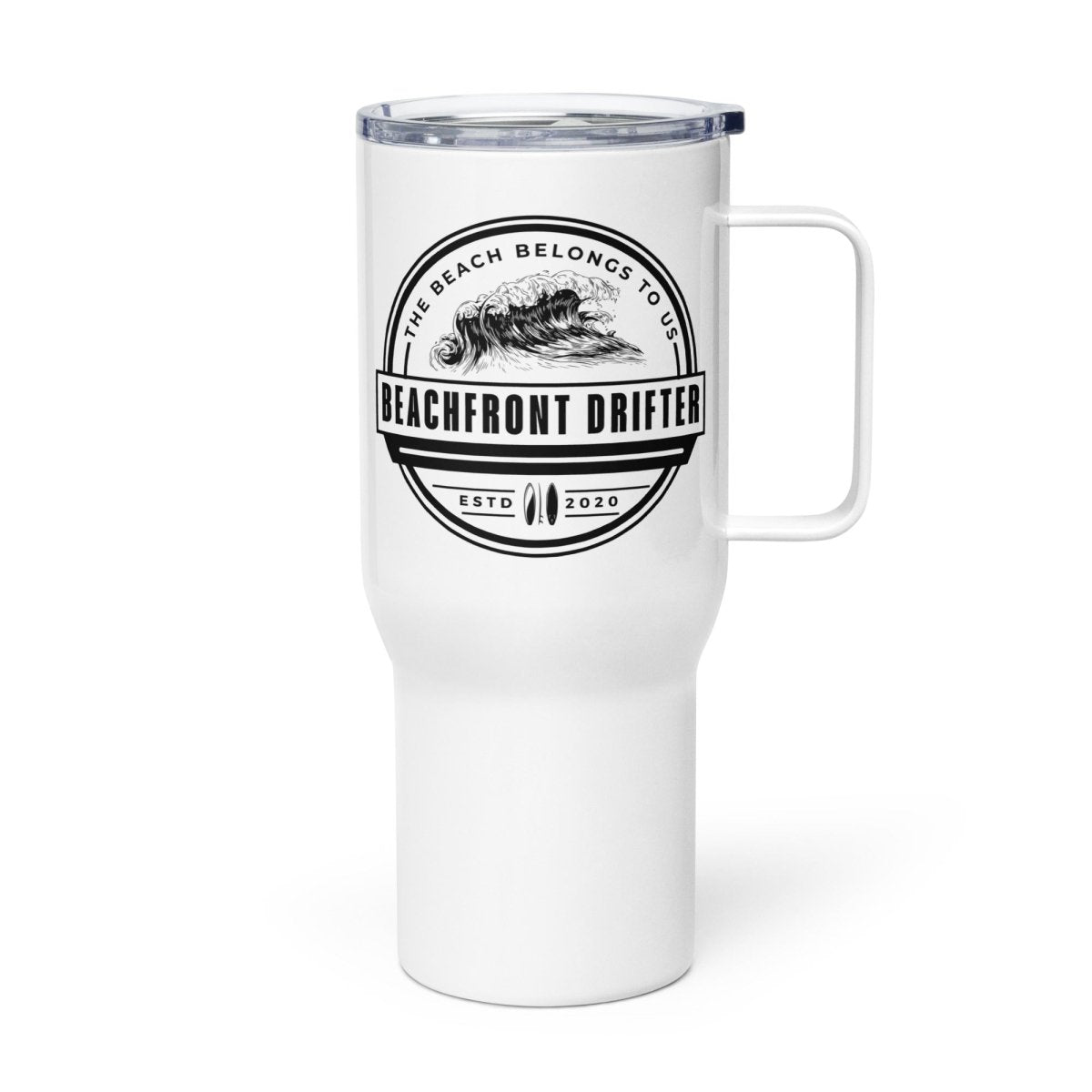 Belongs Travel Mug - beachfrontdrifter