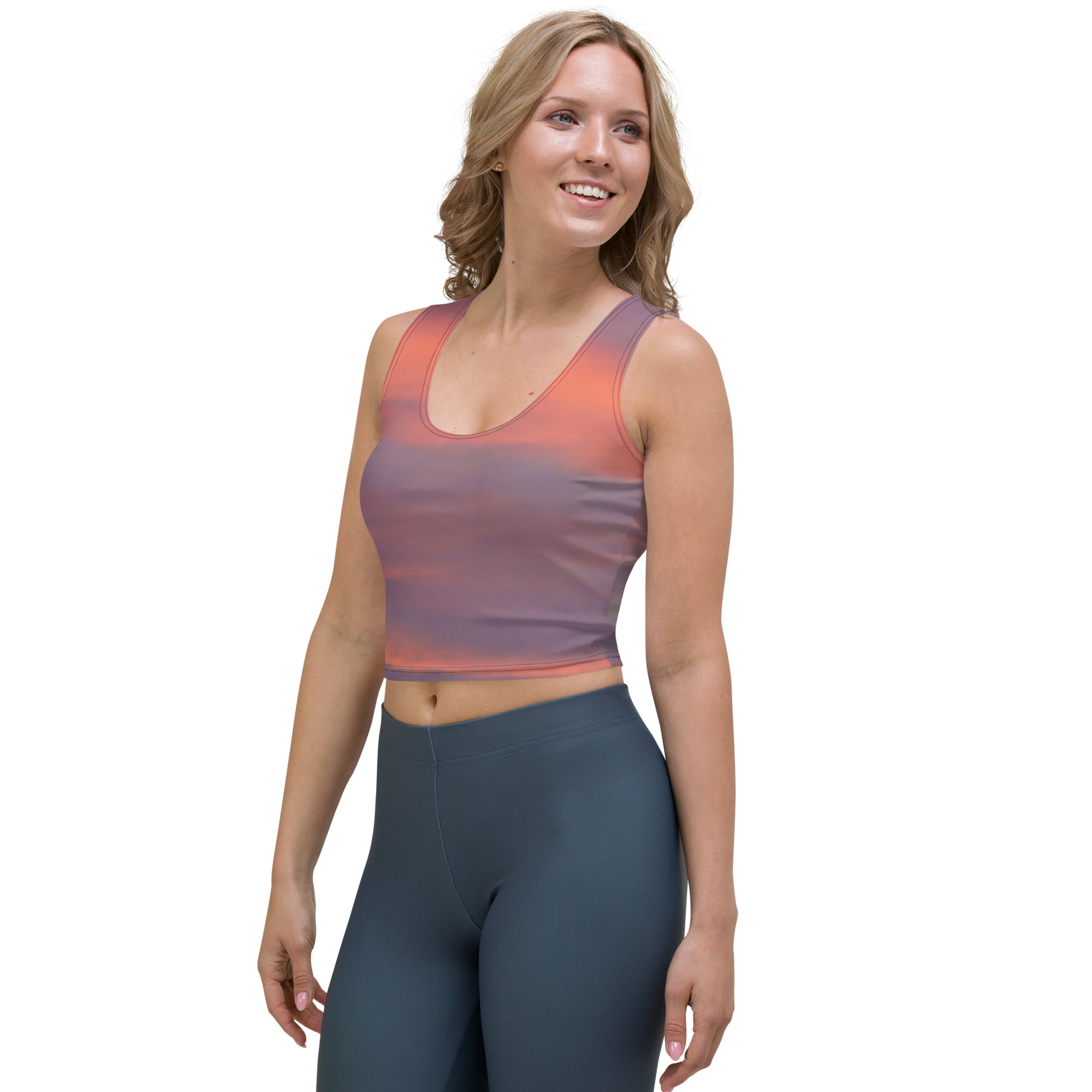 California Sunrise Crop Top - beachfrontdrifter