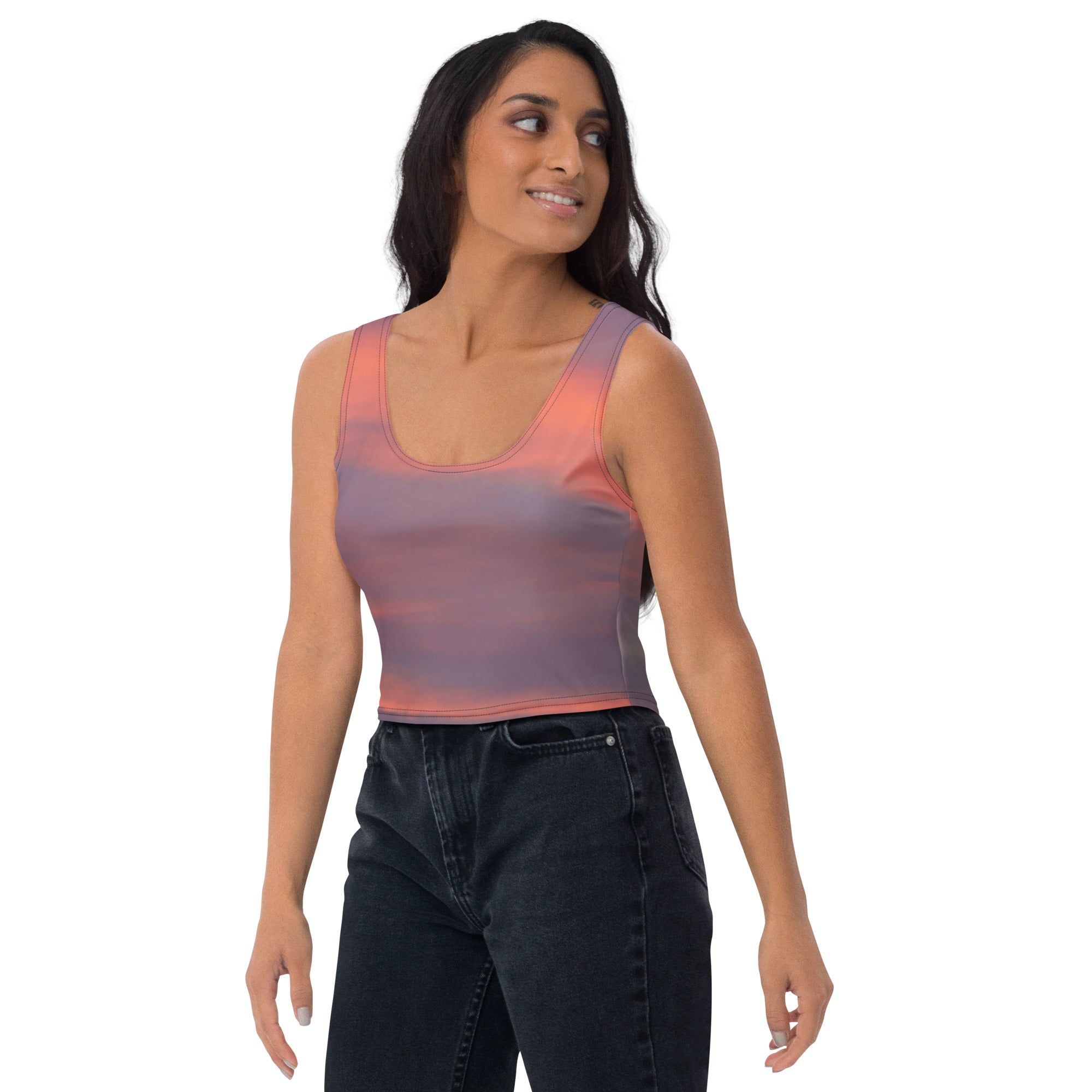 California Sunrise Crop Top - beachfrontdrifter