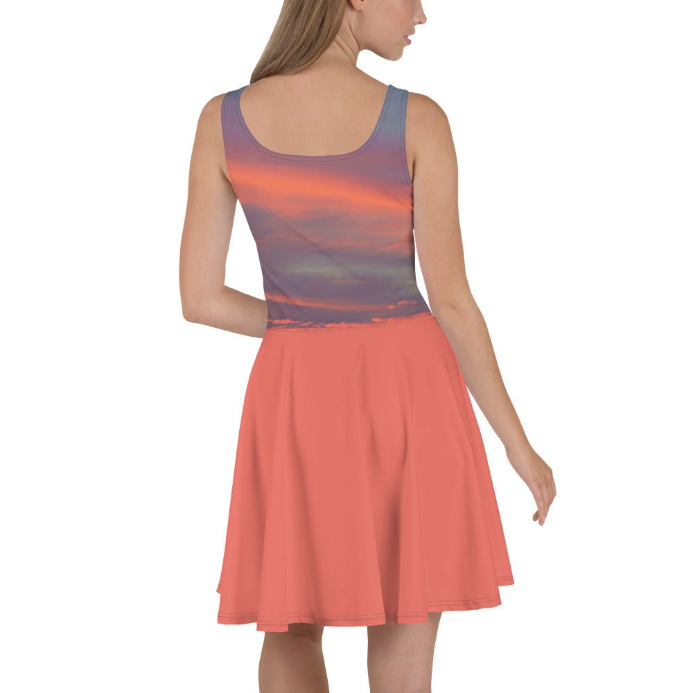 California Sunrise Skater Dress 🌴 - beachfrontdrifter