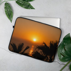 Dana Point Sunset Laptop Sleeve - beachfrontdrifter