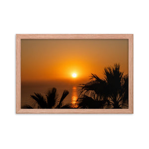Dana Point Sunset Poster - beachfrontdrifter